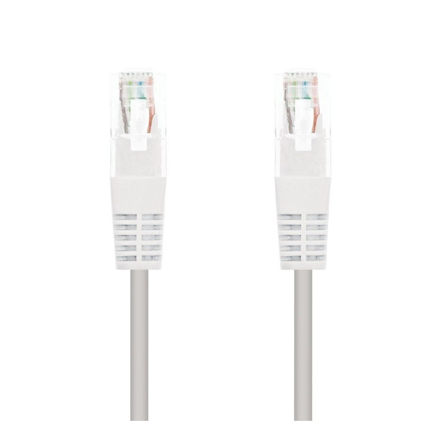 Nanocable Cable RJ45 UTP Cat.6 · 25cm · Blanco