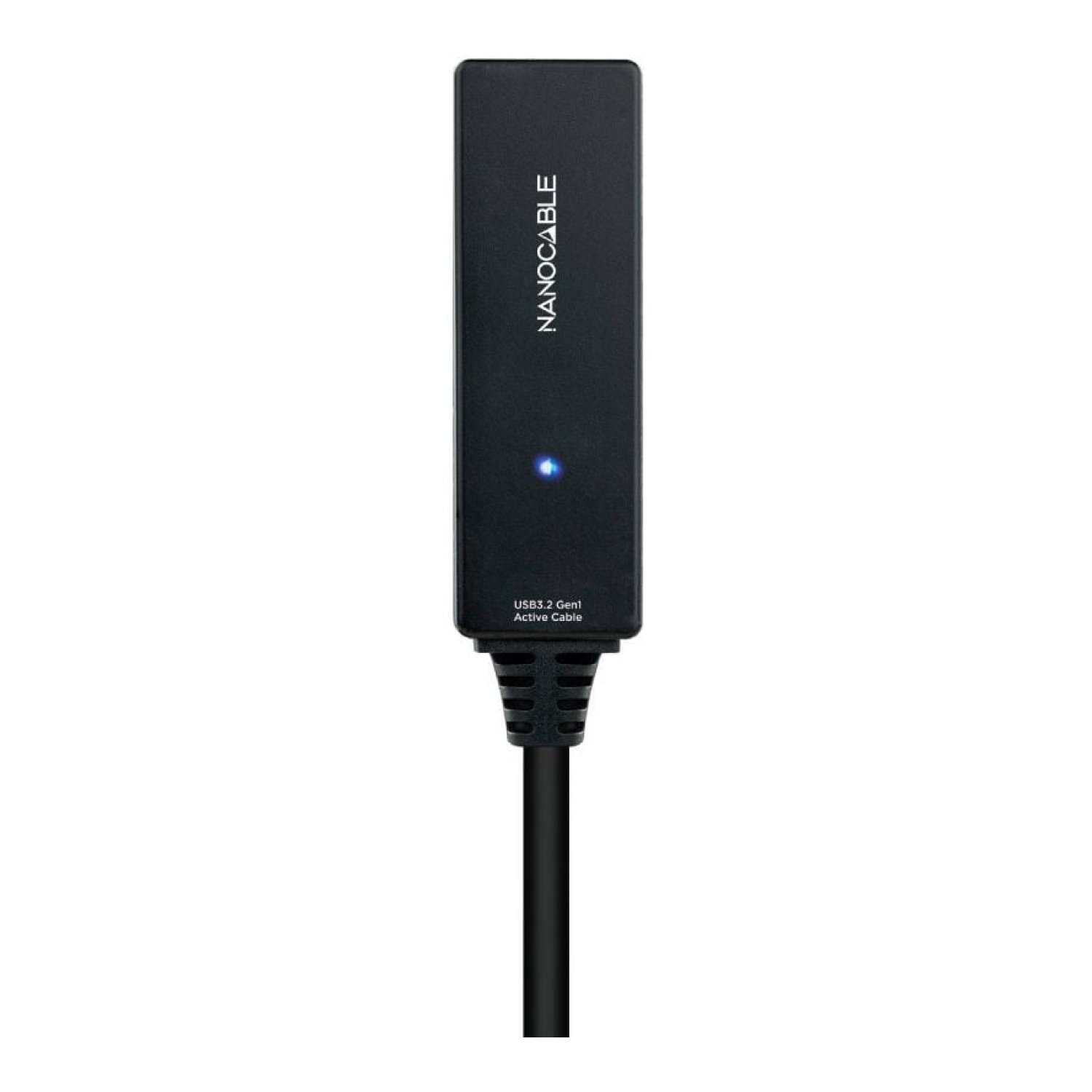 Nanocable · Cable Alargador USB Tipo-C 3.2 · 5m · Macho-Hembra · Negro