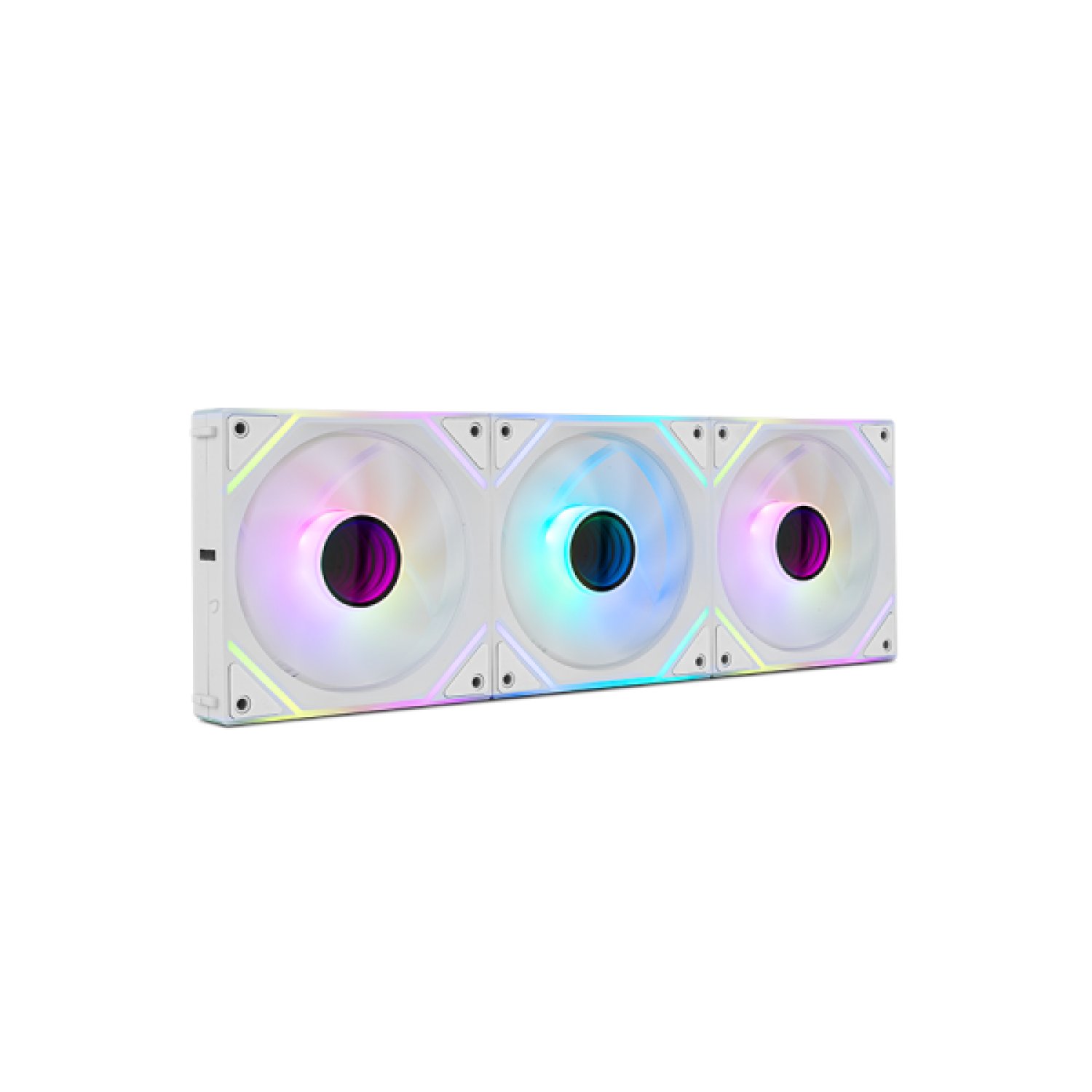 Nox Pro Link · Pack 3 Ventiladores ARGB · 12cm · Blancos