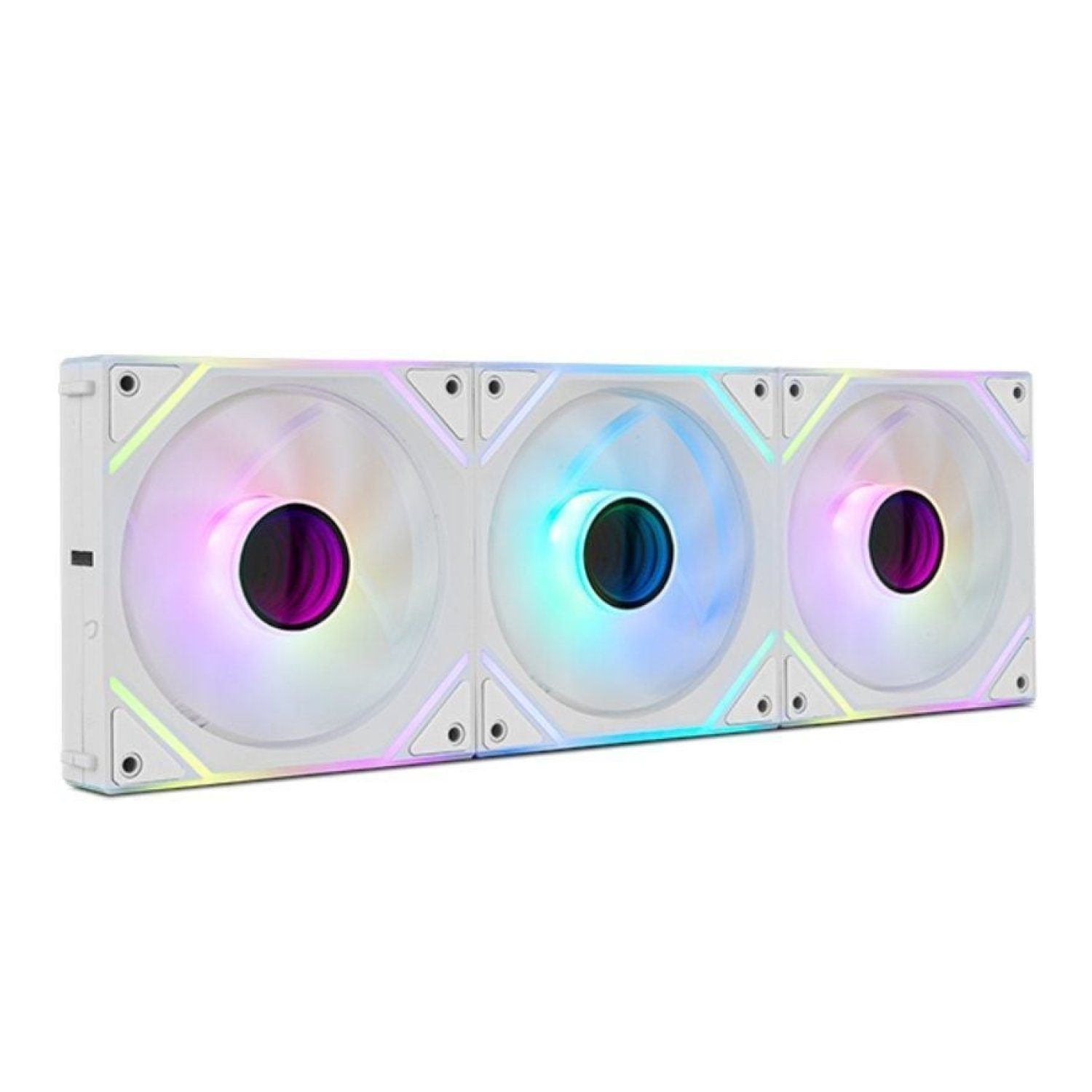 Nox Pro Link · Pack 3 Ventiladores ARGB · 12cm · Blancos