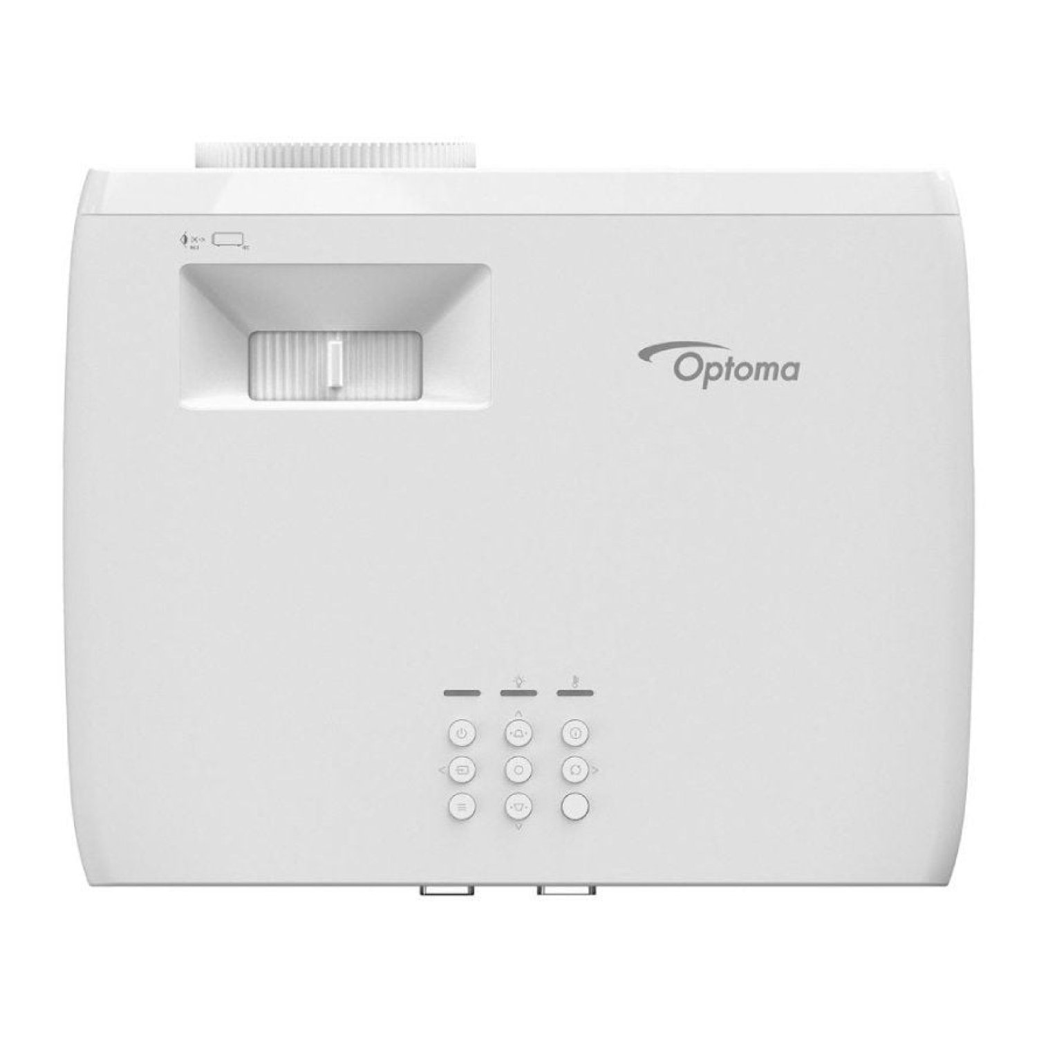 Proyector Láser Optoma ZH400/ 4000 Lúmenes/ Full HD/ HDMI-RS232/ Blanco