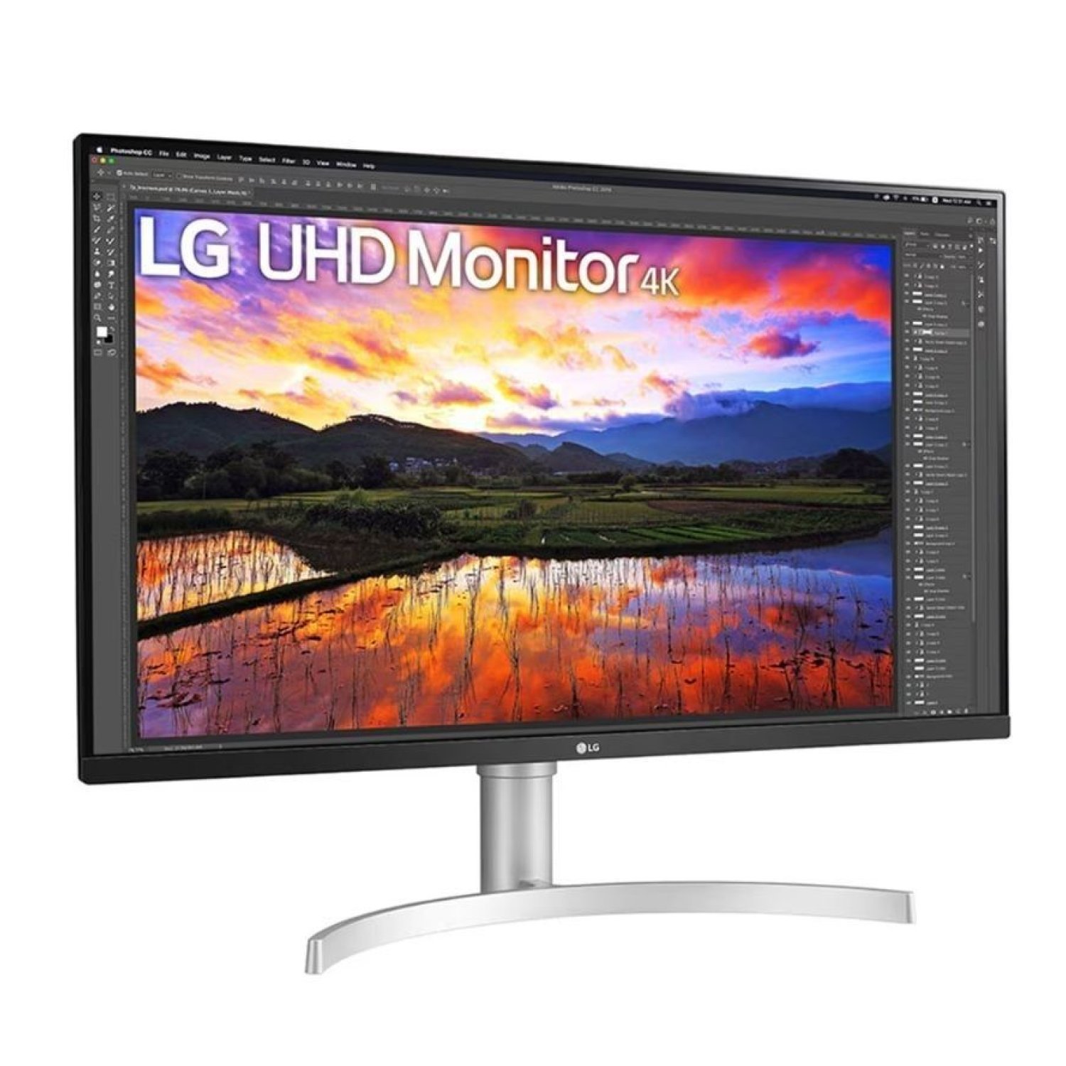 LG Monitor Profesional 32UN650K-W · 31,5" 4K · Multimedia · Regulable altura · Blanco