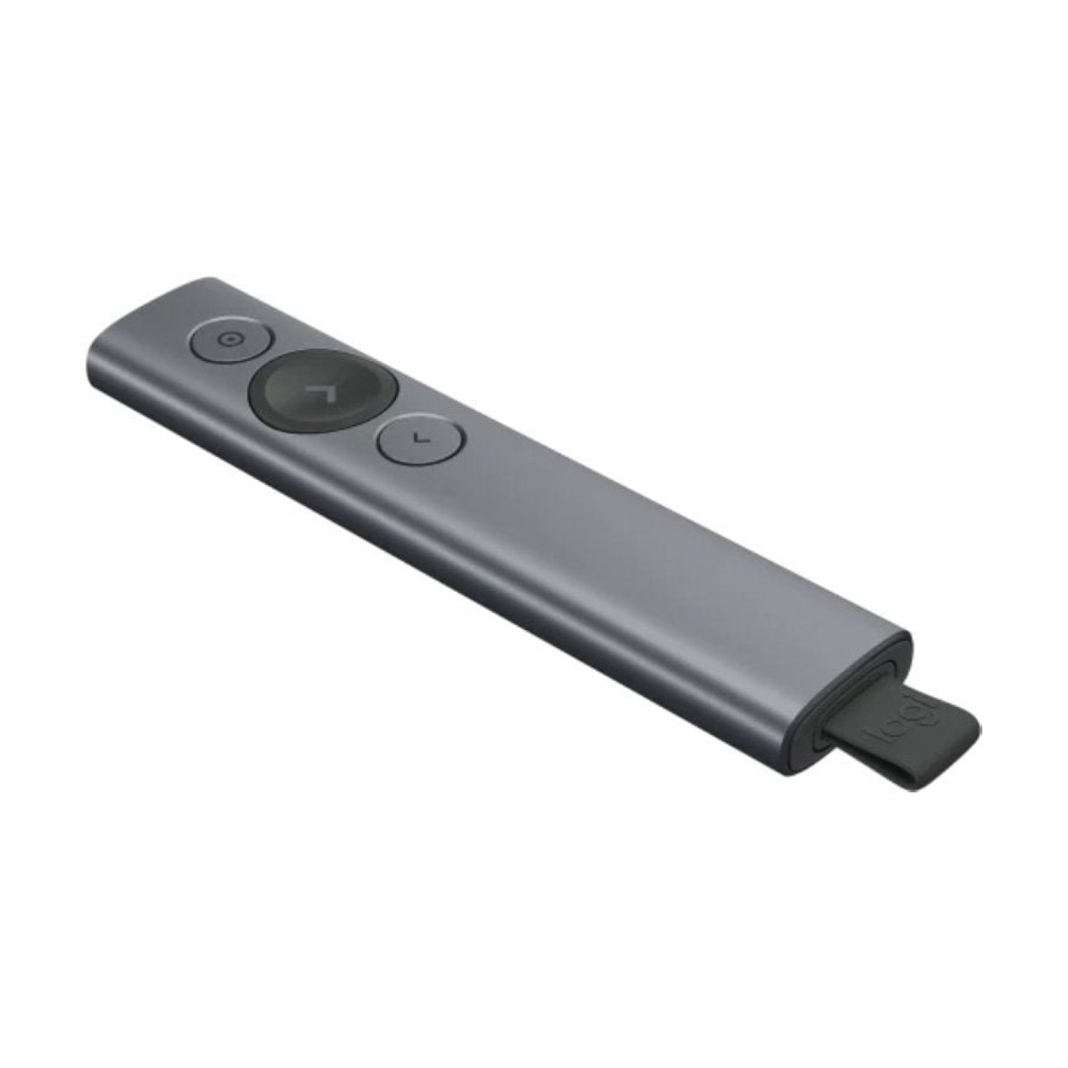 Logitech Spotlight · Presentador Inalámbrico · Control Remoto · Gris Pizarra
