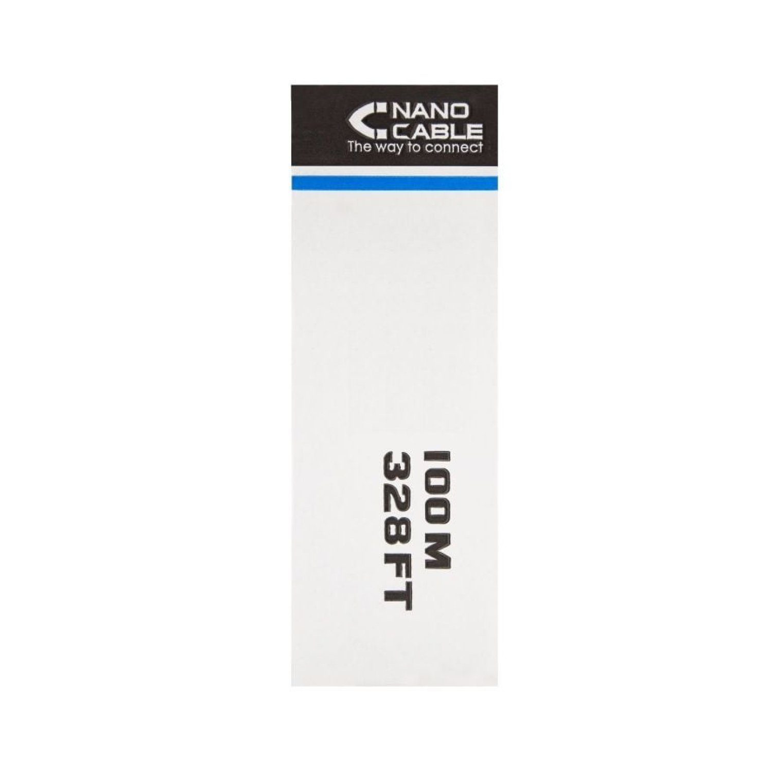 Nanocable · Cable RJ45 UTP Cat.5e · 100m · Gris · Flexible