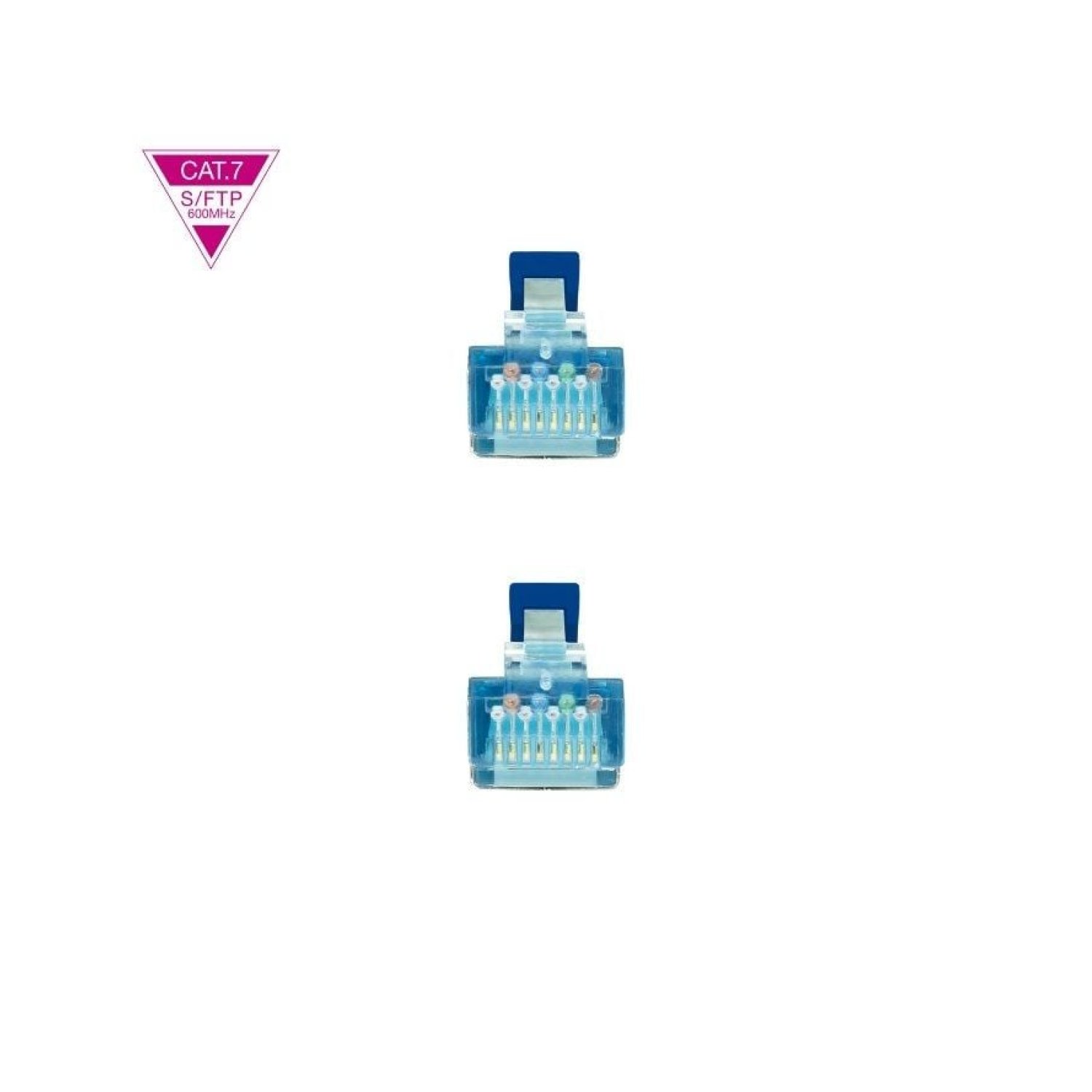 Nanocable · Cable RJ45 SFTP Cat.7 · 1m · Azul