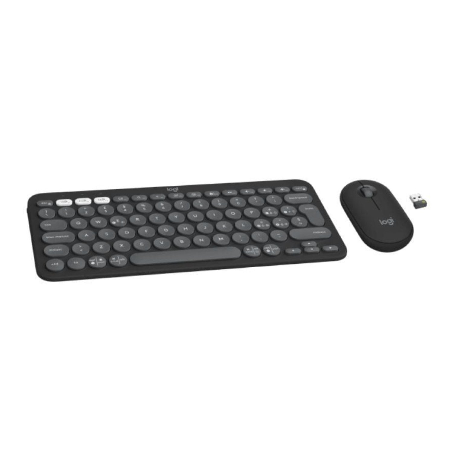 Logitech Pebble 2 Combo · Teclado y Ratón Inalámbricos · Silencioso