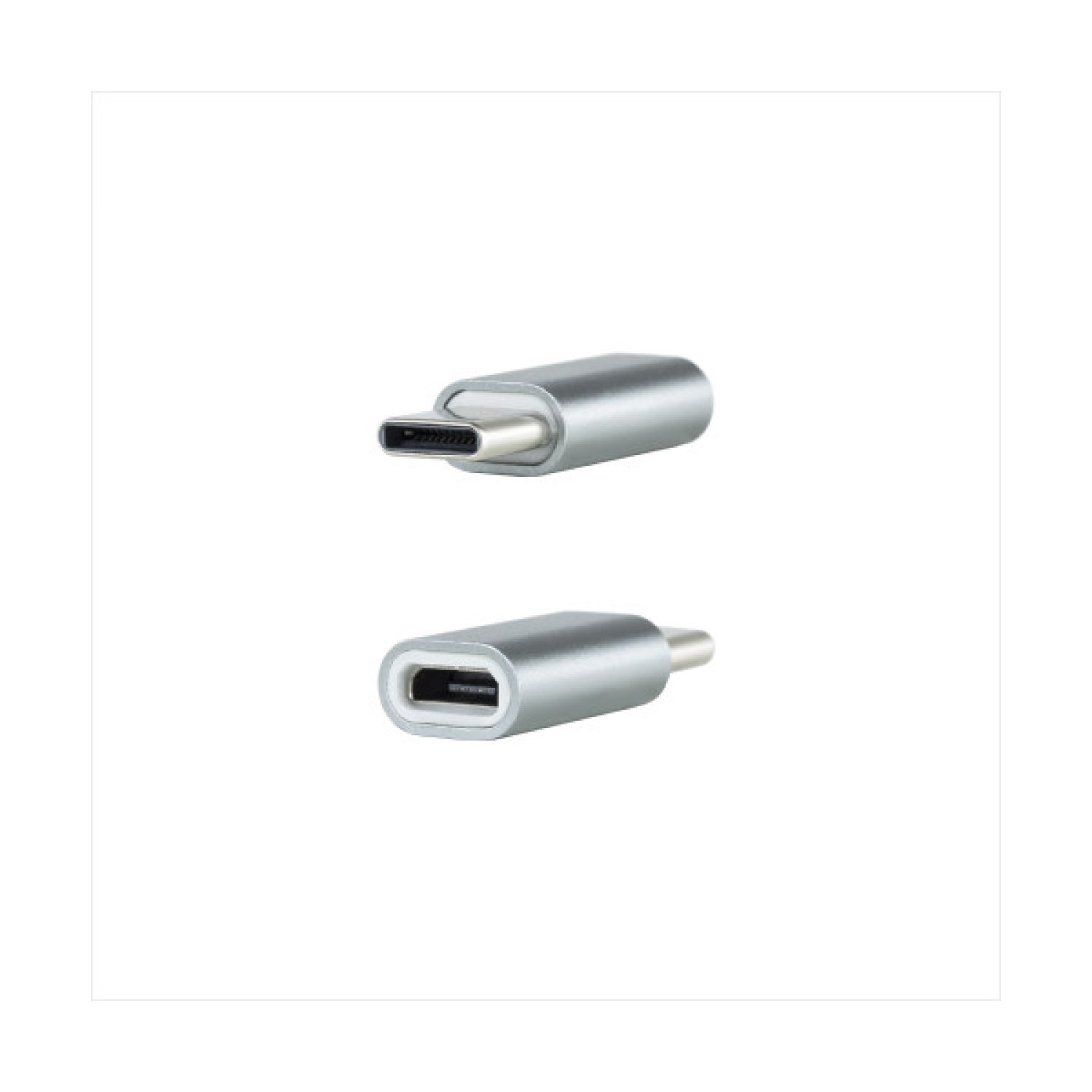 Nanocable · Adaptador USB Tipo-C a Micro USB · Macho-Hembra