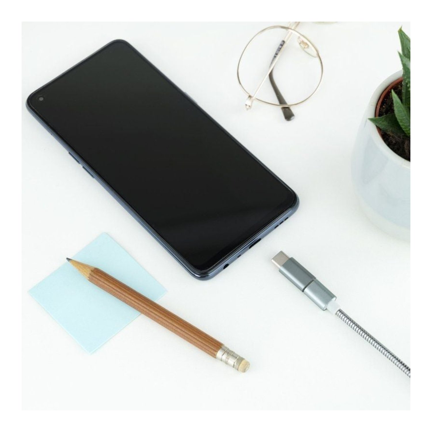 Nanocable · Adaptador USB Tipo-C a Micro USB · Macho-Hembra