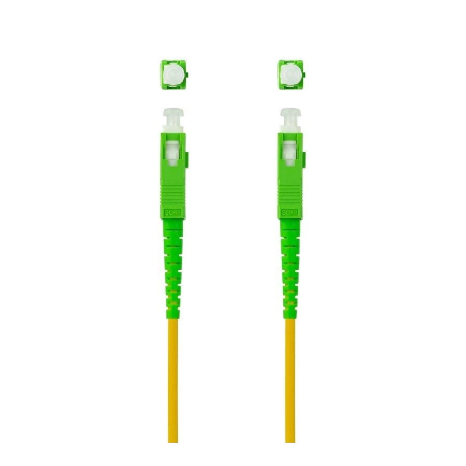 Nanocable Cable Fibra Óptica G657A2 · 30m · LSZH · Amarillo