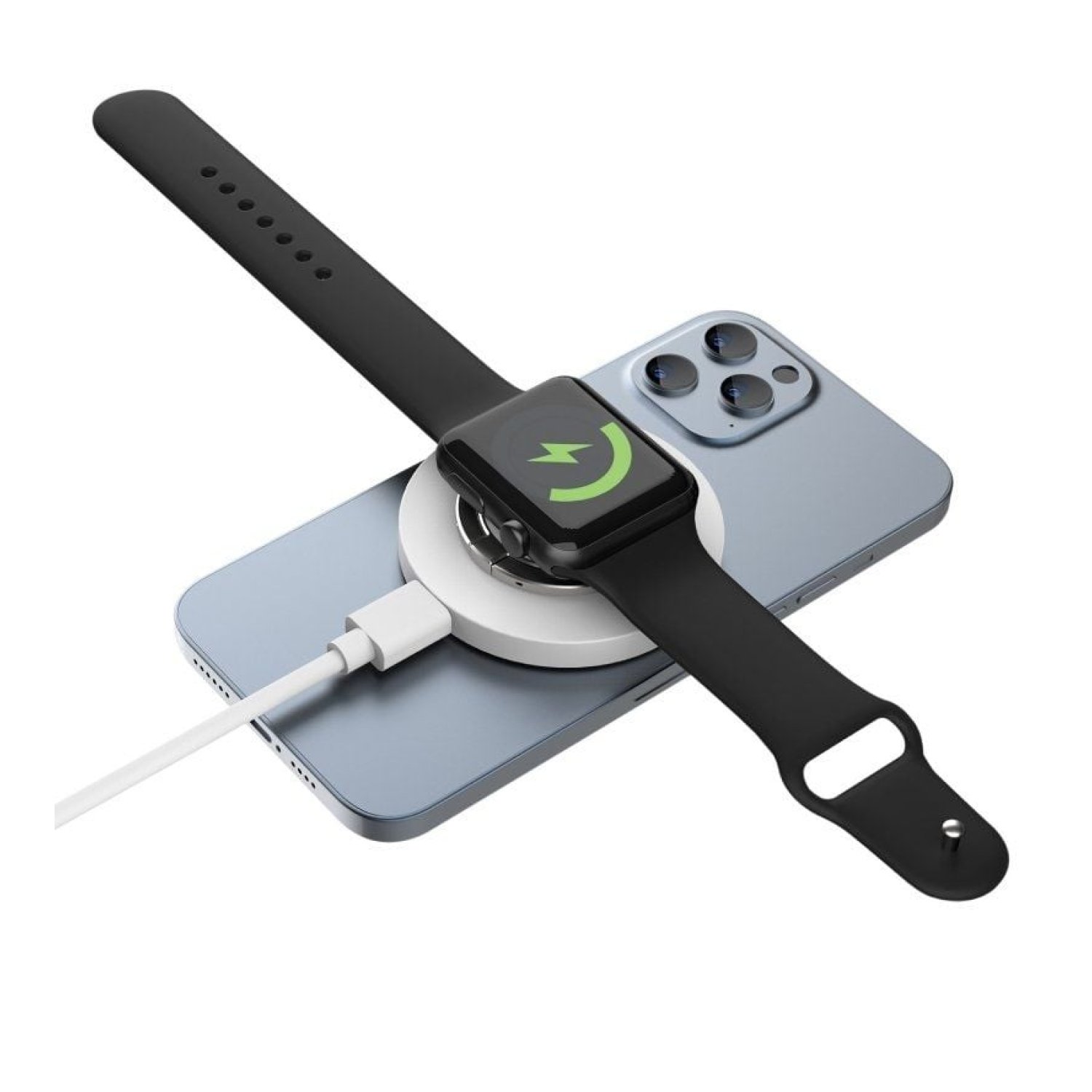 Muvit Cargador Inalámbrico · 15W · USB Tipo-C · Cable incluido