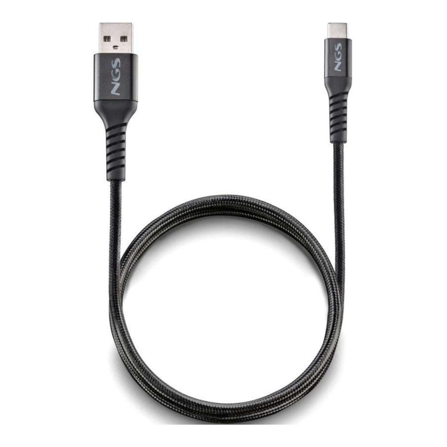 NGS Knot-AC · Cable USB 2.0 a USB-C · 480 Mbps · 1m · Negro