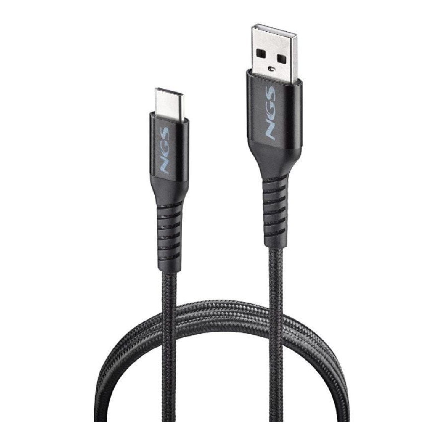 NGS Knot-AC · Cable USB 2.0 a USB-C · 480 Mbps · 1m · Negro