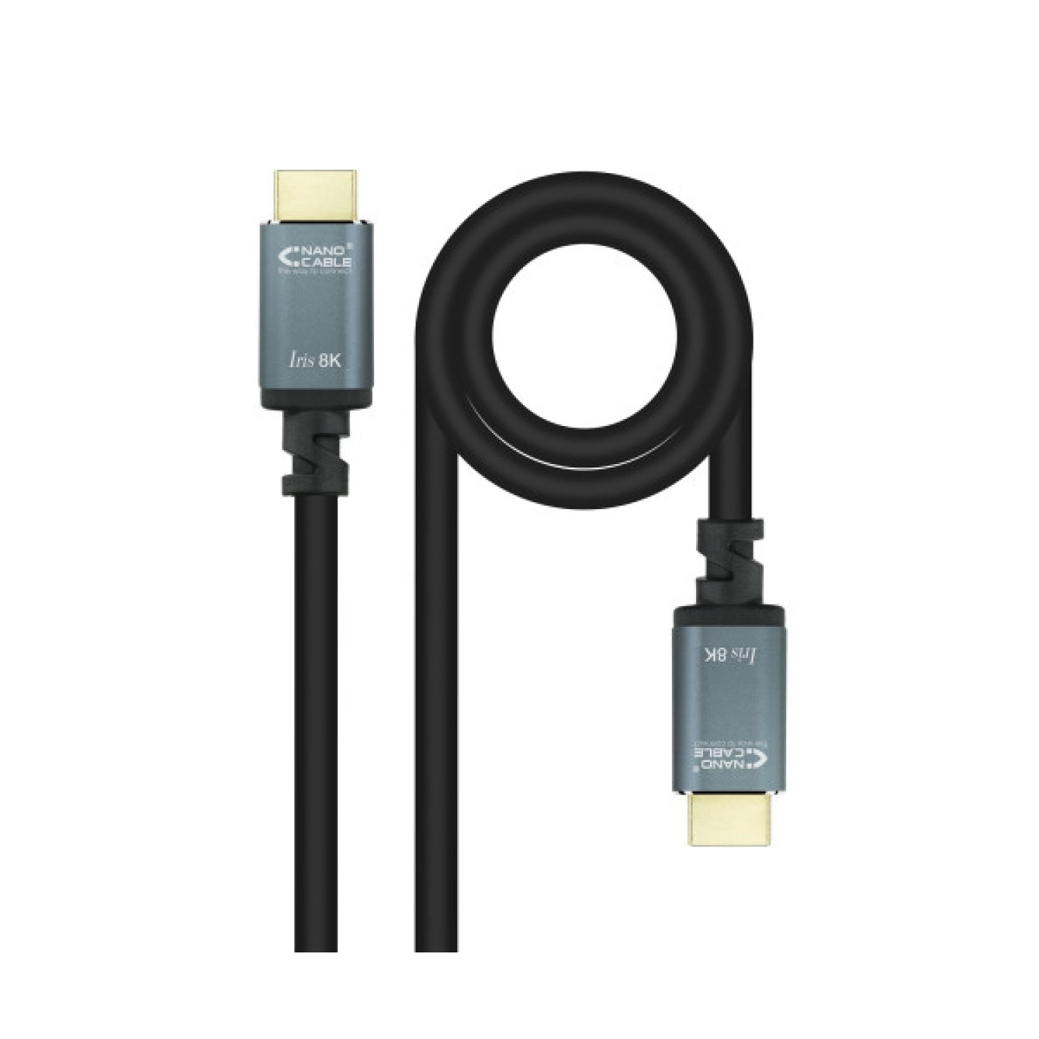 Nanocable Cable HDMI 2.1 · 8K · 5m · Macho/Macho · Negro