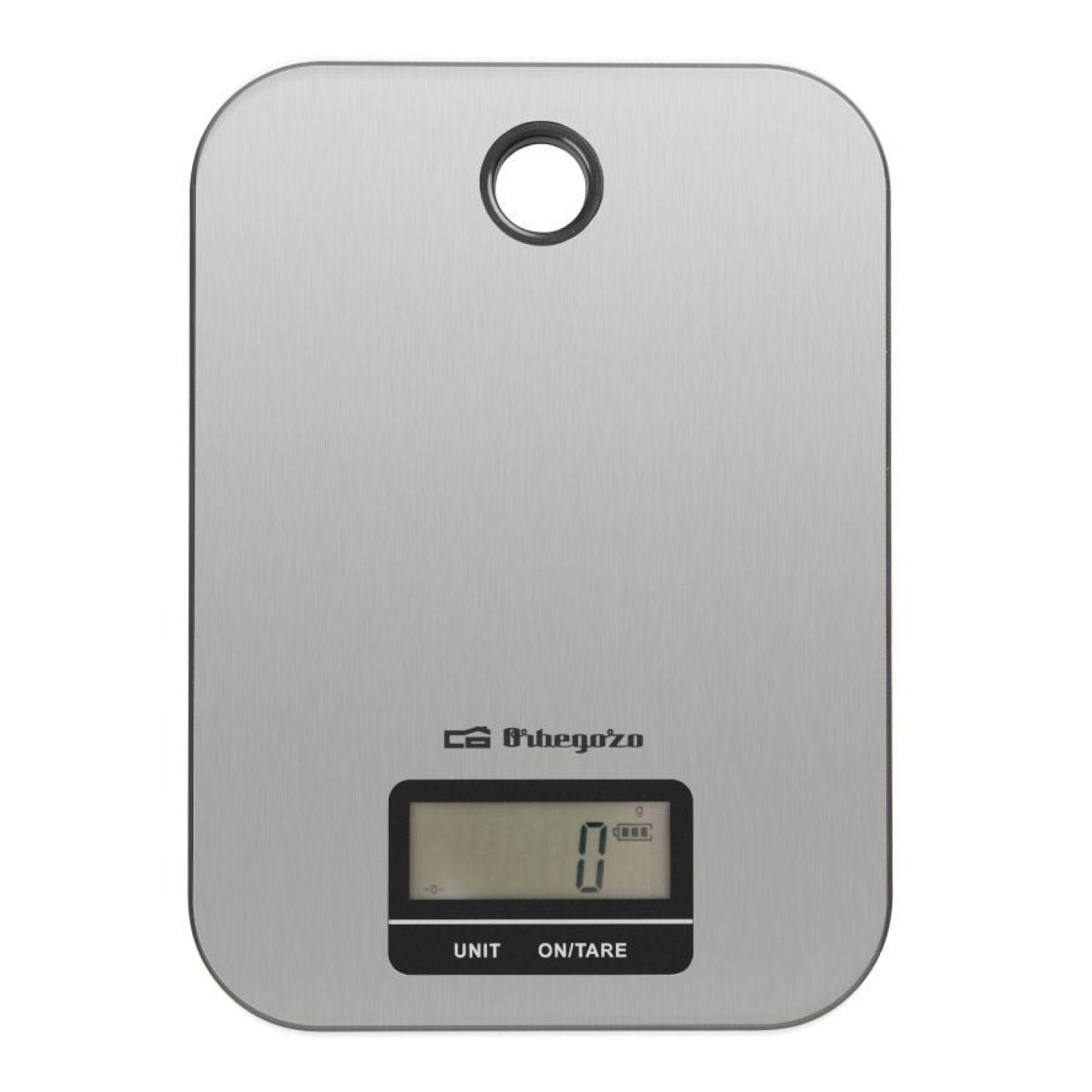 Orbegozo PC 1019 · Báscula de Cocina · Hasta 5kg · Plata