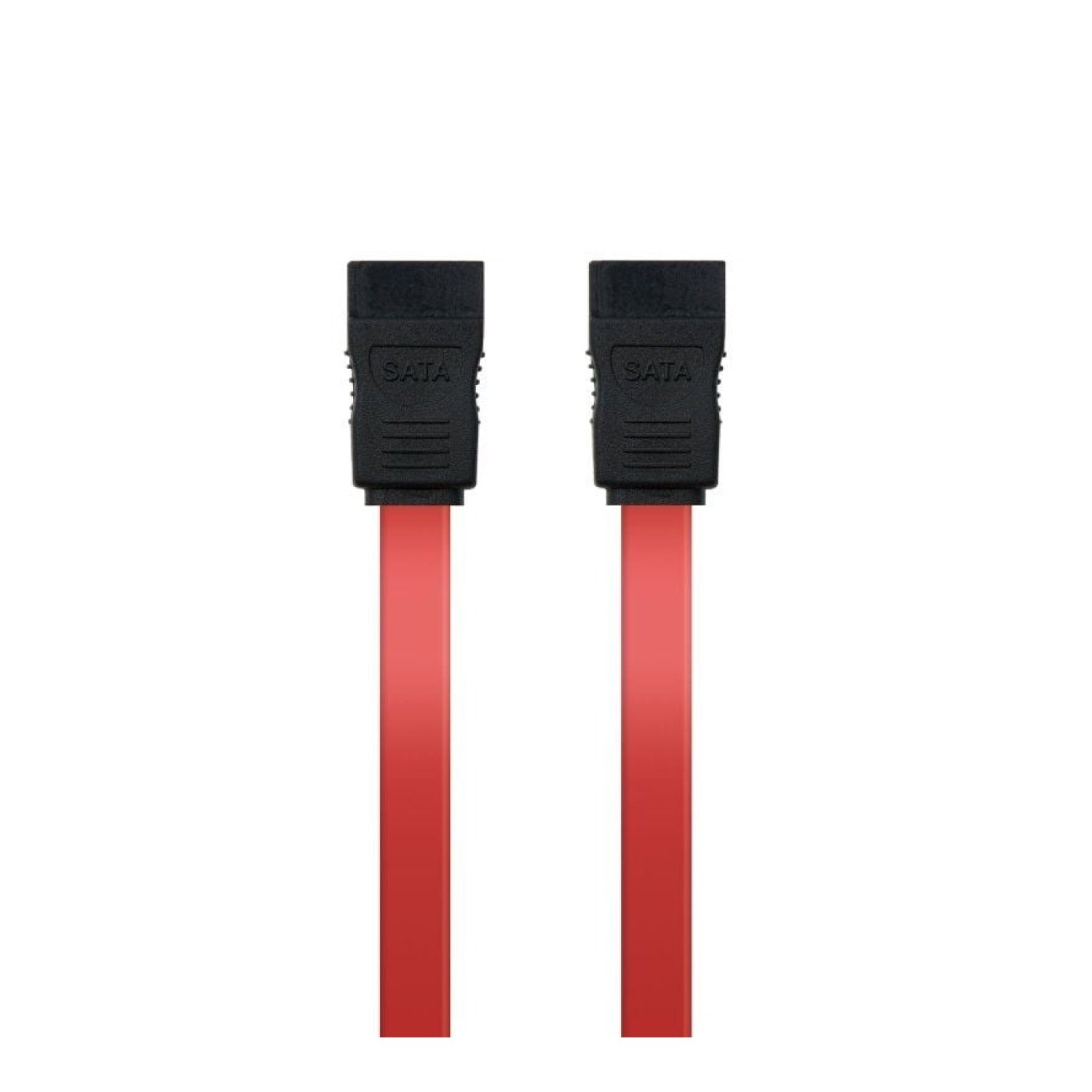 Nanocable · Cable SATA · Hembra a Hembra · 50cm · Rojo