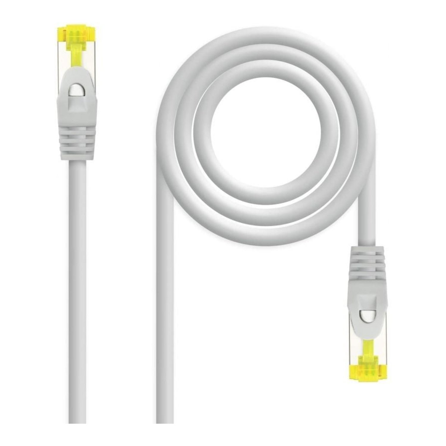 Nanocable Cable Red RJ45 SFTP Cat.6A · 7m · Gris