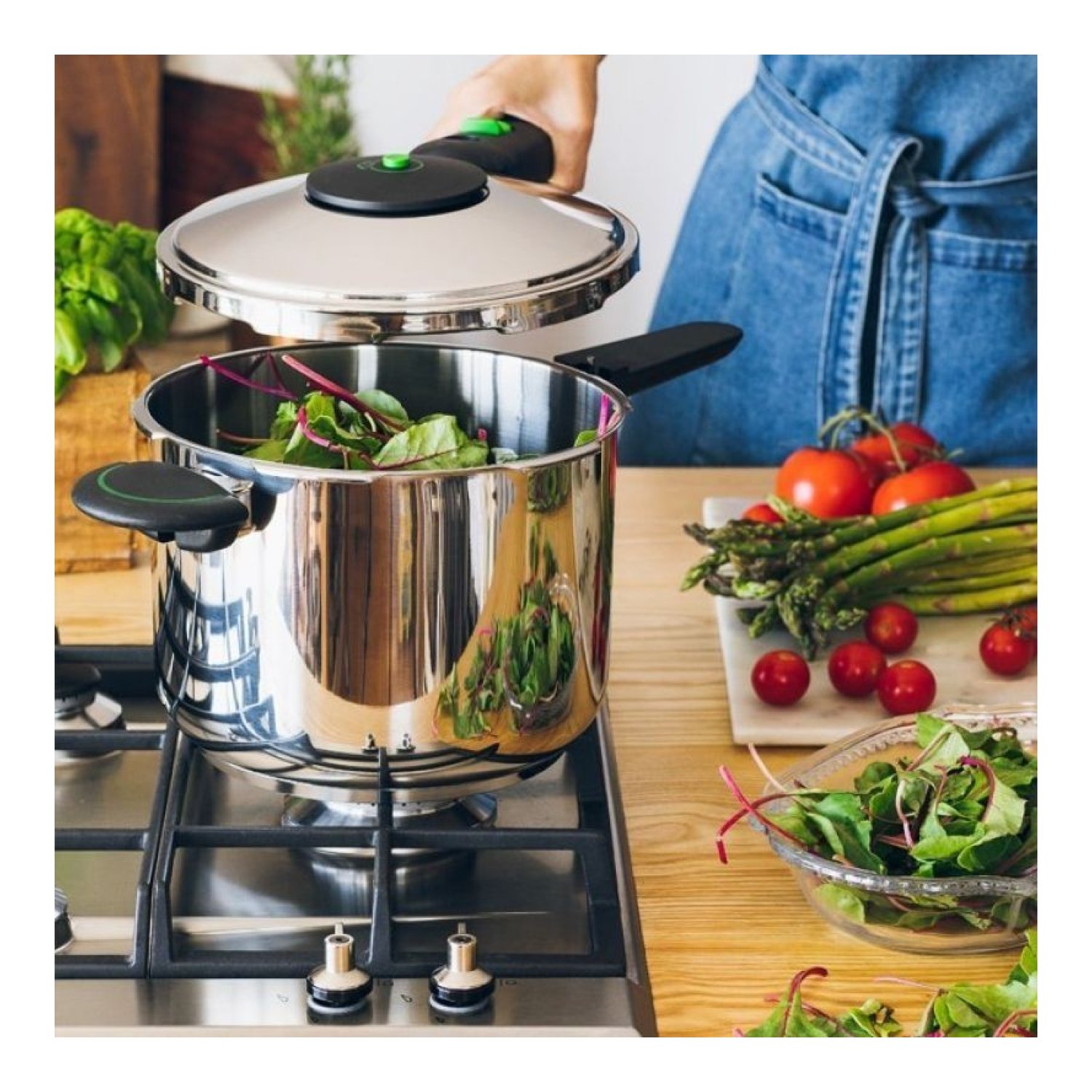 Monix Presto · Olla a Presión · 4L · Apta Inducción