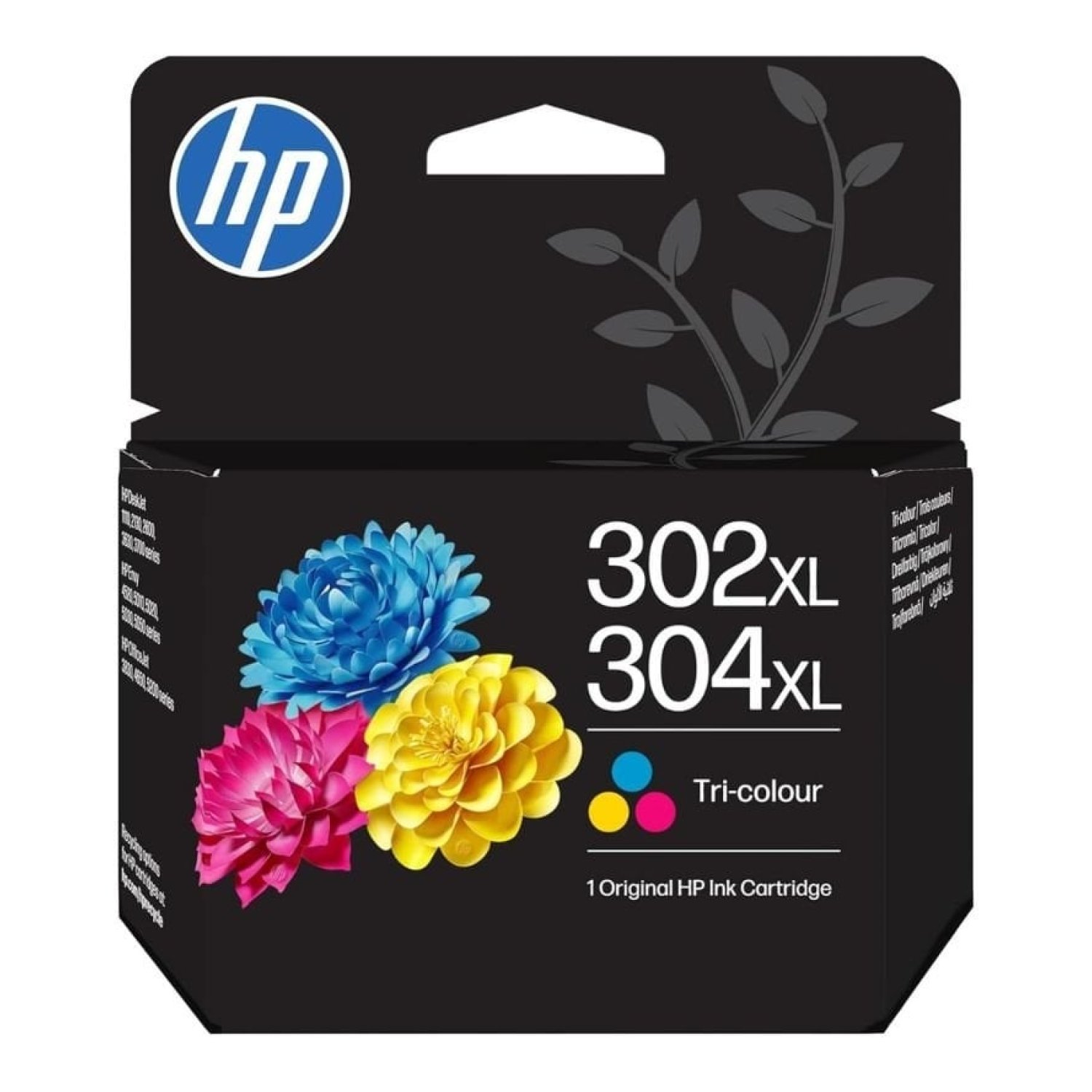 HP Cartucho Tinta Original nº302XL/304XL · Tricolor