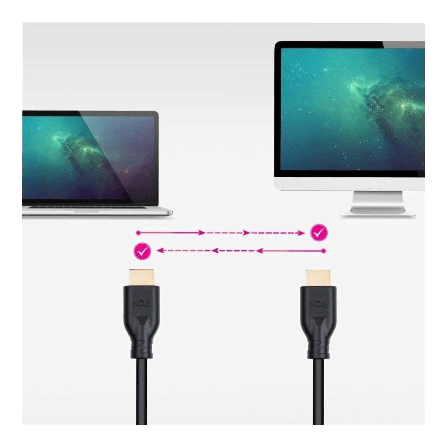 Nanocable · Cable HDMI 2.0 · 4K · 7m · Macho/Macho · Negro