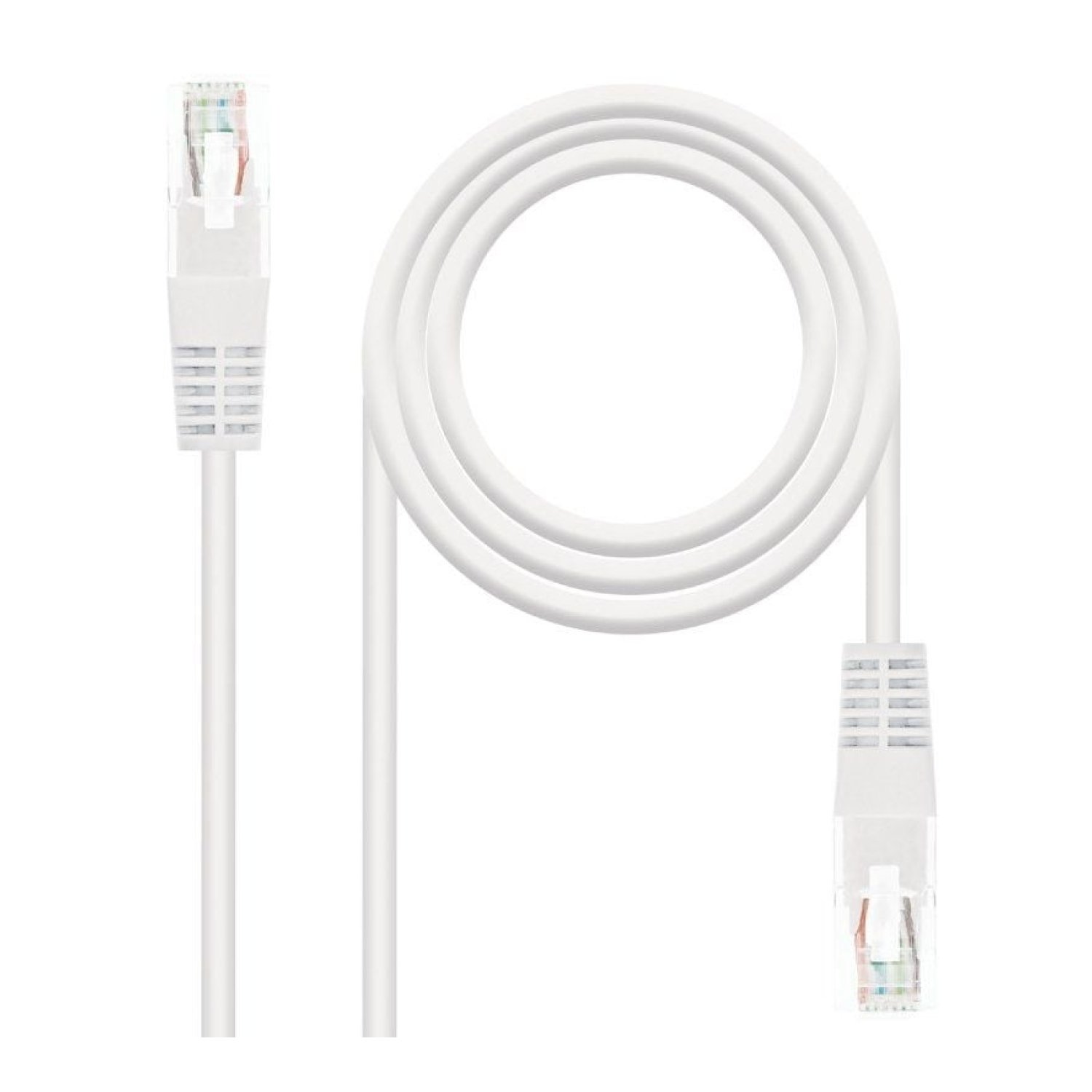 Nanocable · Cable Red RJ45 UTP Cat.6 · 30cm · Blanco