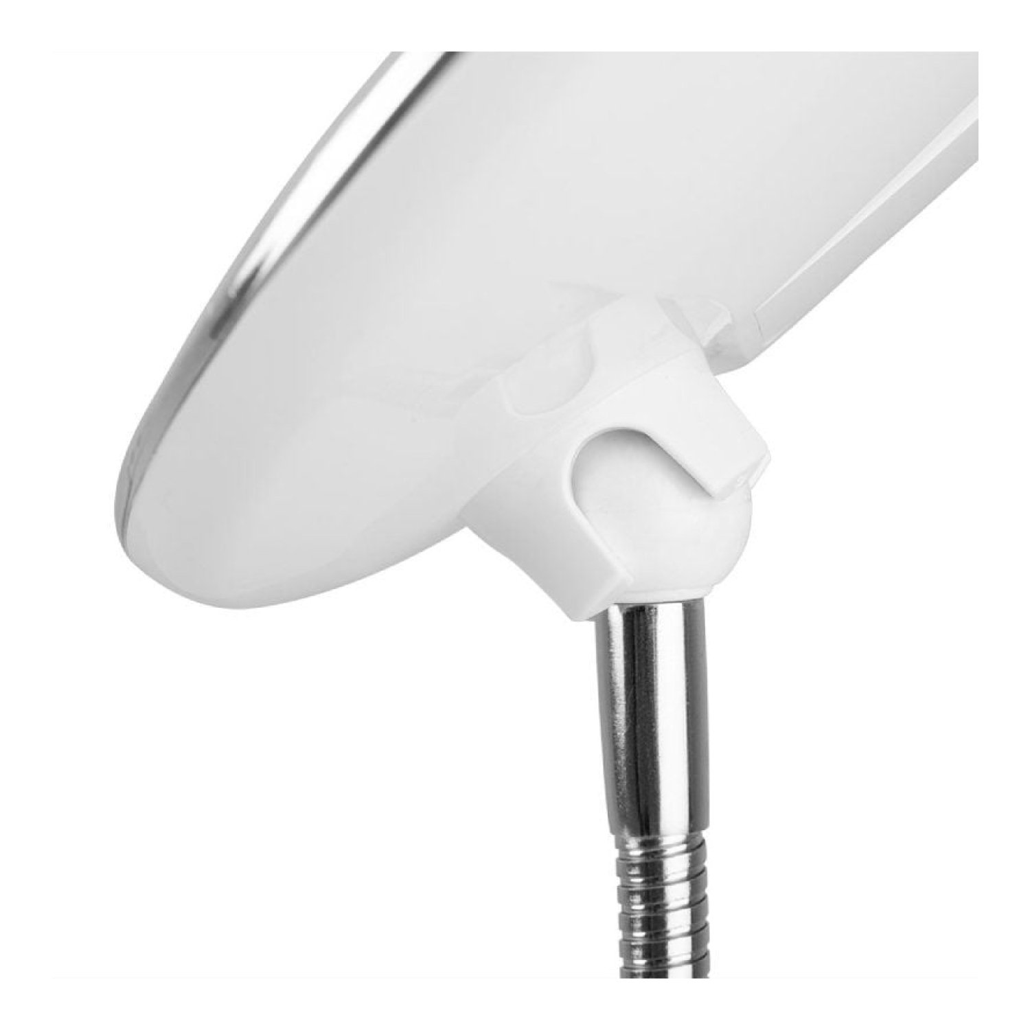 Orbegozo ESP 1020 · Espejo Cosmético de Pared · Telescópico · Ø17cm · Con Luz