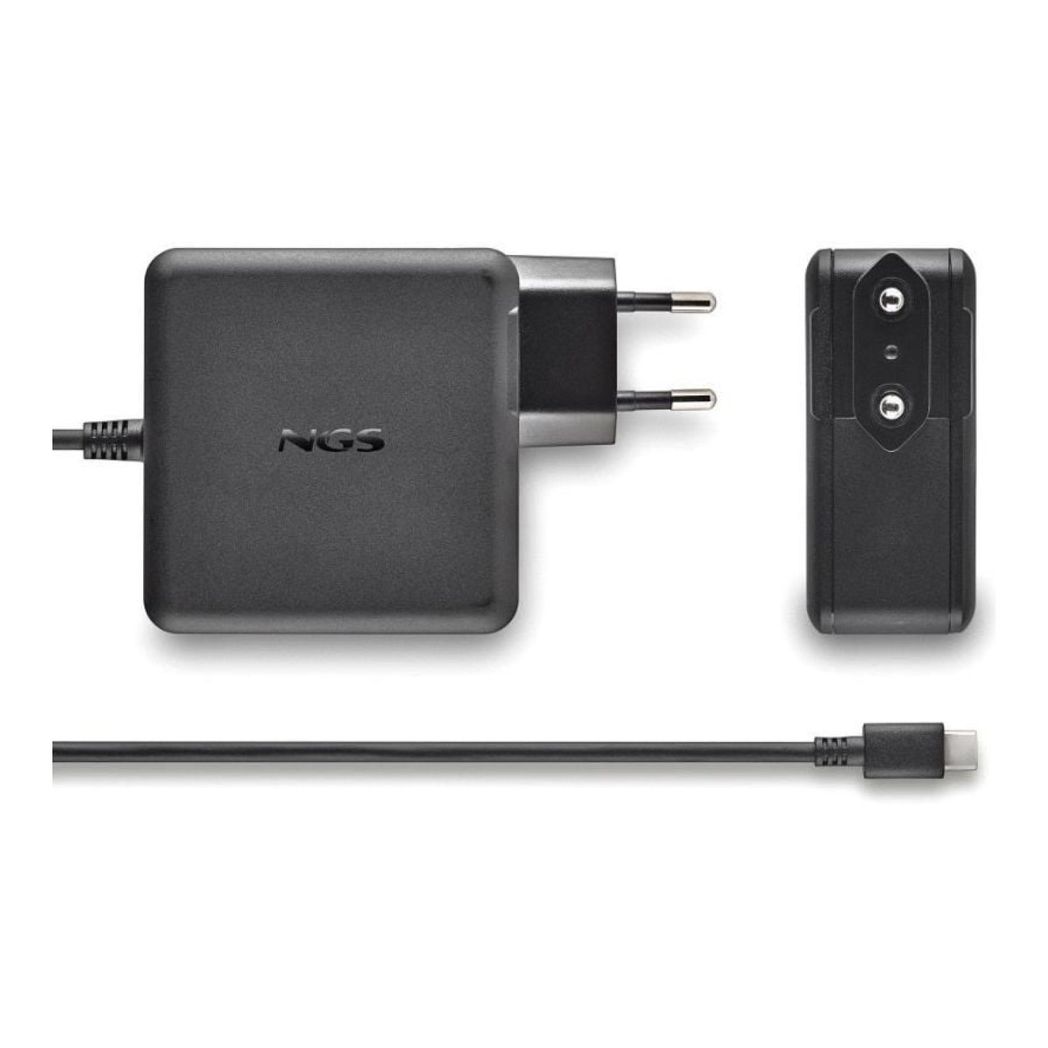 NGS GAN100W-C · Cargador GaN 100W · USB Tipo-C · 5-20V Automático