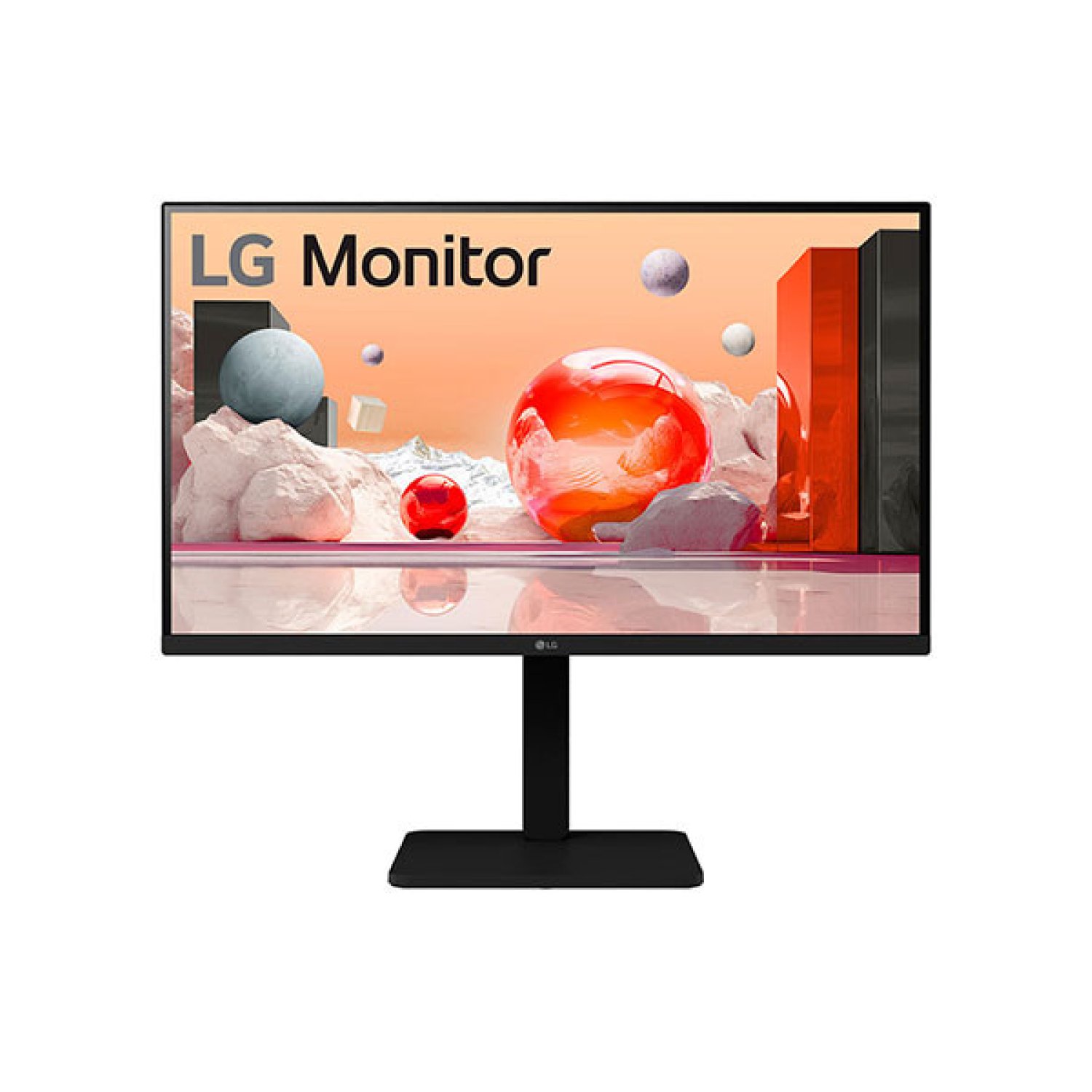 LG 27BA560-B · Monitor 27" Full HD · Regulable en altura · Multimedia
