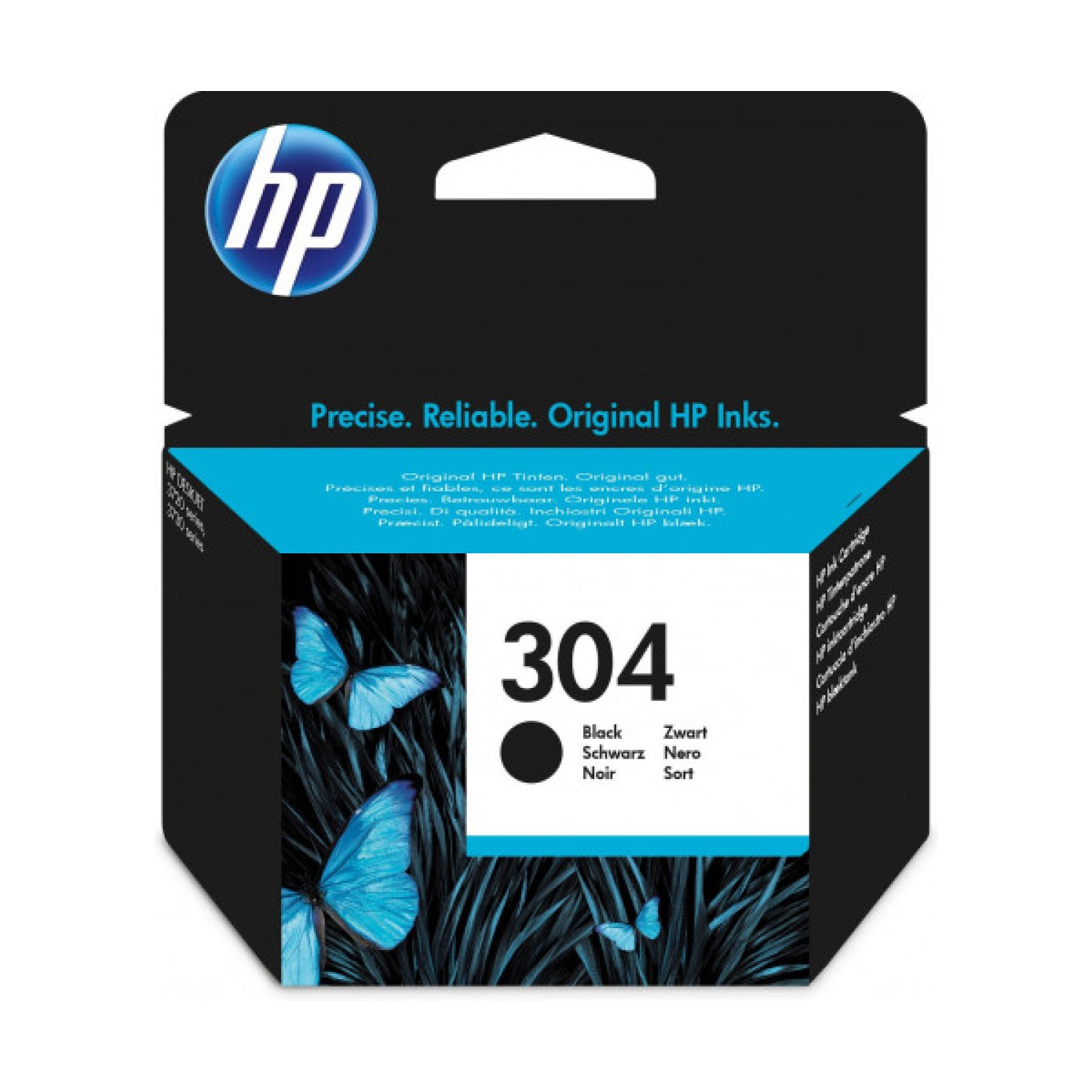 HP Cartucho Tinta Original nº304 · Negro
