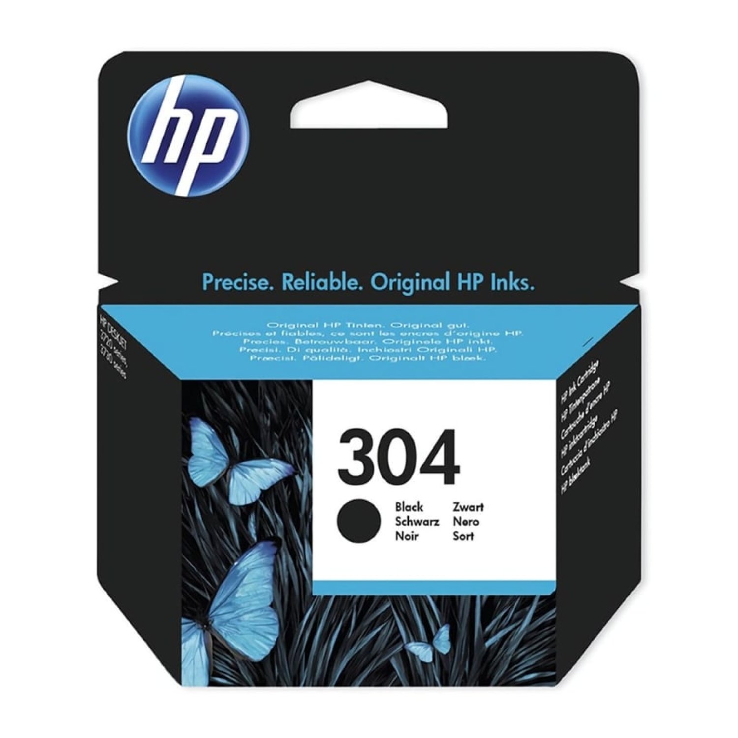 HP Cartucho Tinta Original nº304 · Negro