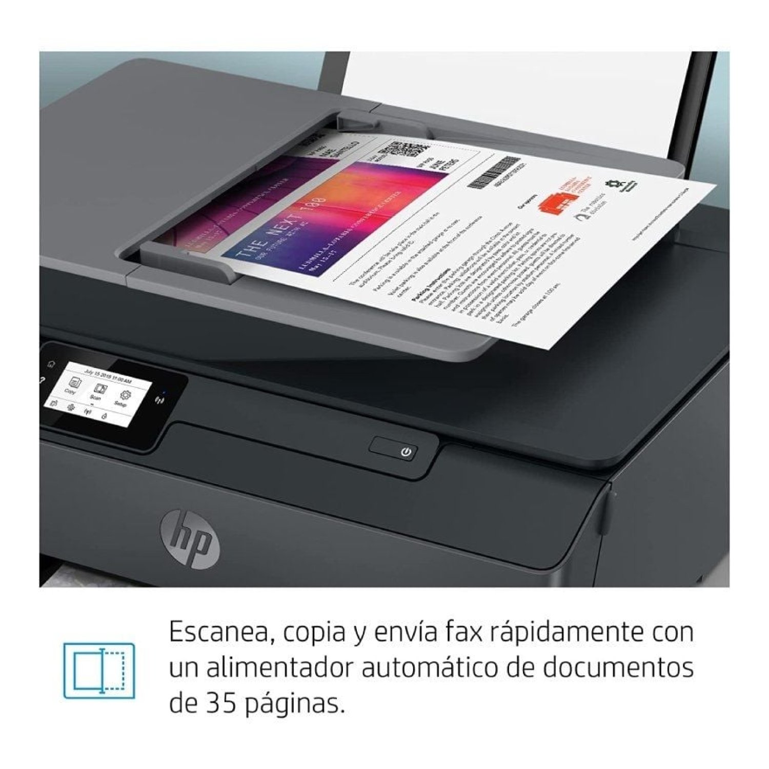 HP Smart Tank Plus 655 · Multifunción · WiFi · Fax · Negra
