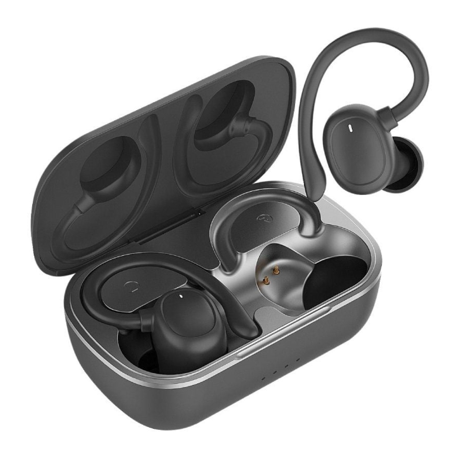 Muvit iO Smart · Auriculares Bluetooth Deportivos · True Wireless · ENC · 6h Autonomía · Negro