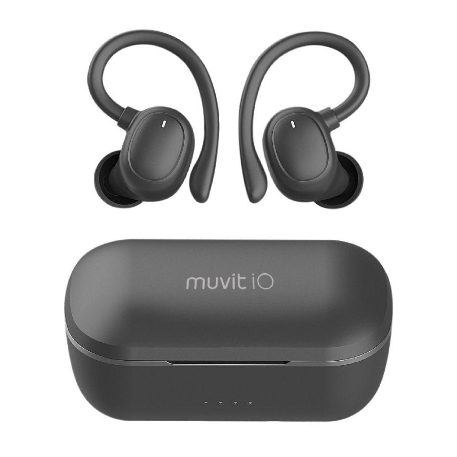Muvit iO Smart · Auriculares Bluetooth Deportivos · True Wireless · ENC · 6h Autonomía · Negro