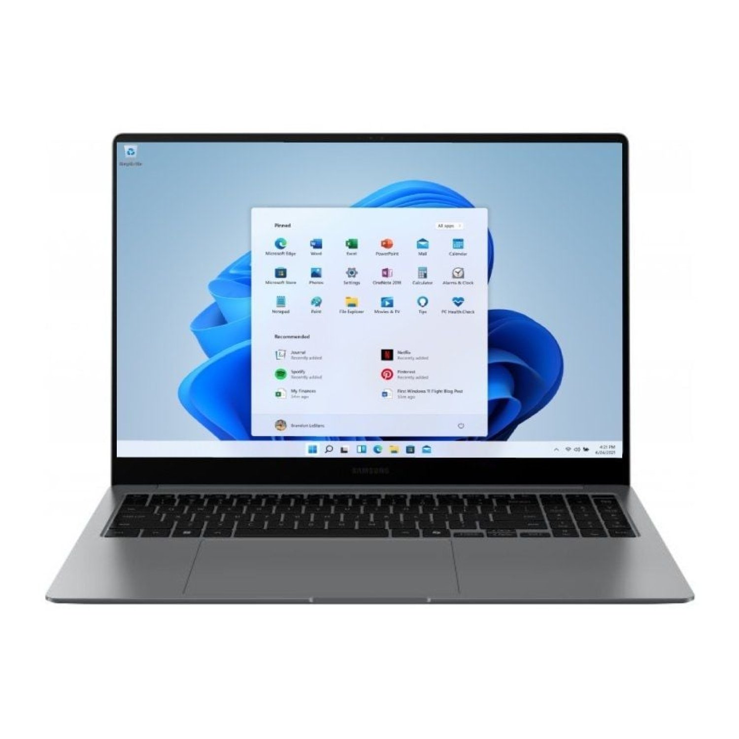 Samsung Galaxy Book5 Pro · 16" Táctil · Intel Core Ultra 7 · 32GB · 512GB SSD · Windows 11 Pro