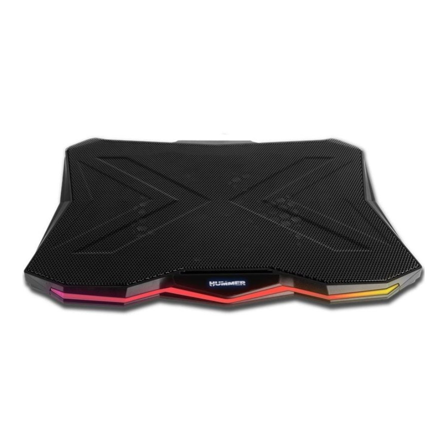 Nox Pro Stand · Base Refrigerante · Hasta 17,3" · Iluminación LED