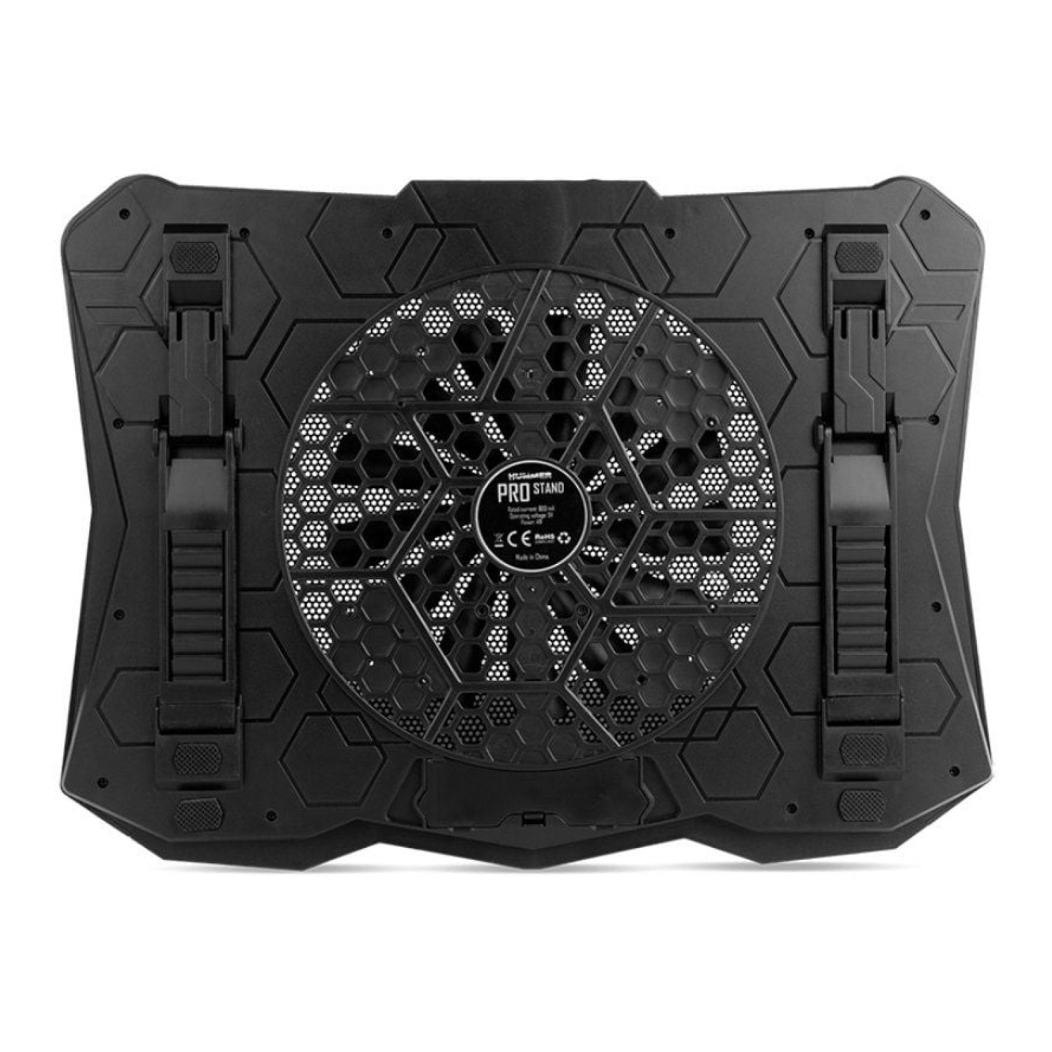 Nox Pro Stand · Base Refrigerante · Hasta 17,3" · Iluminación LED