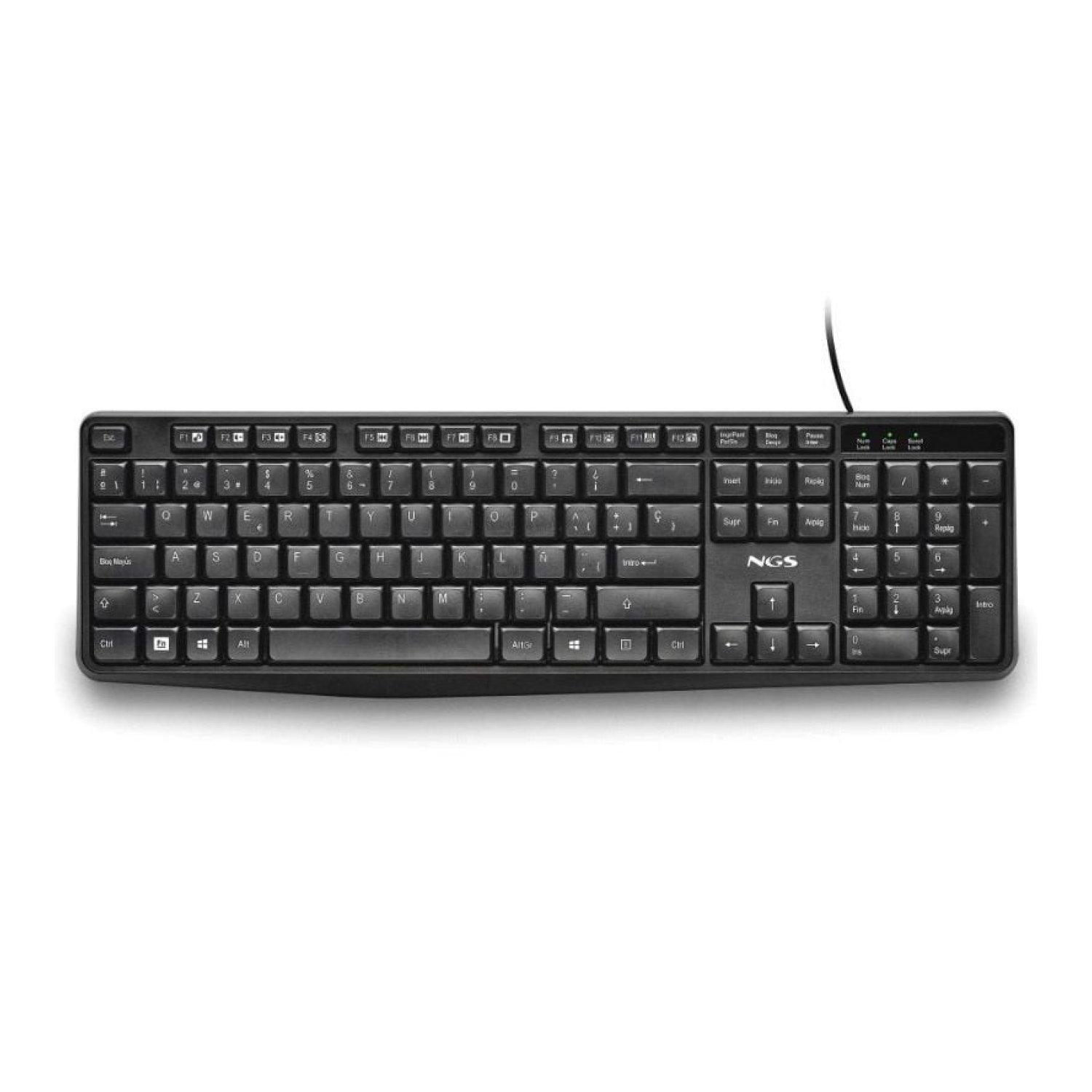 NGS Funky V4 · Teclado Inalámbrico · Diseño Compacto