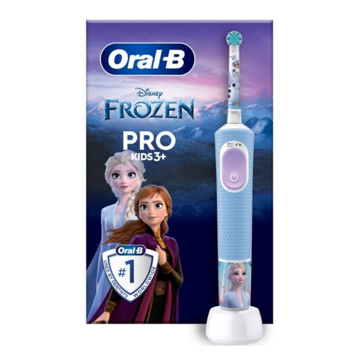 Oral-B Pro Kids 3 Frozen · Cepillo Eléctrico Infantil · Incluye 1 Recambio