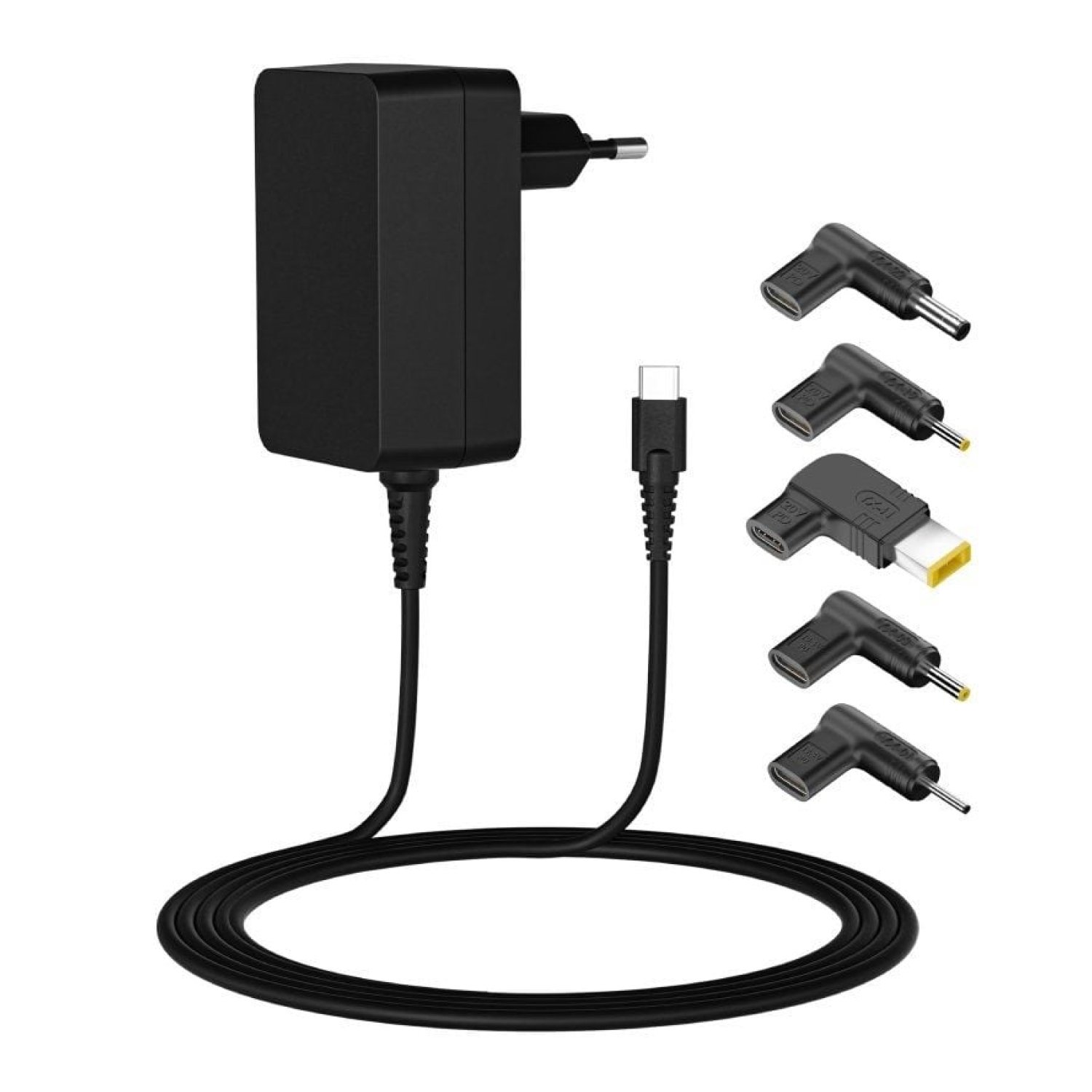 Leotec Cargador Portátil · 45W · USB Type-C · Voltaje 5-20V · Automático