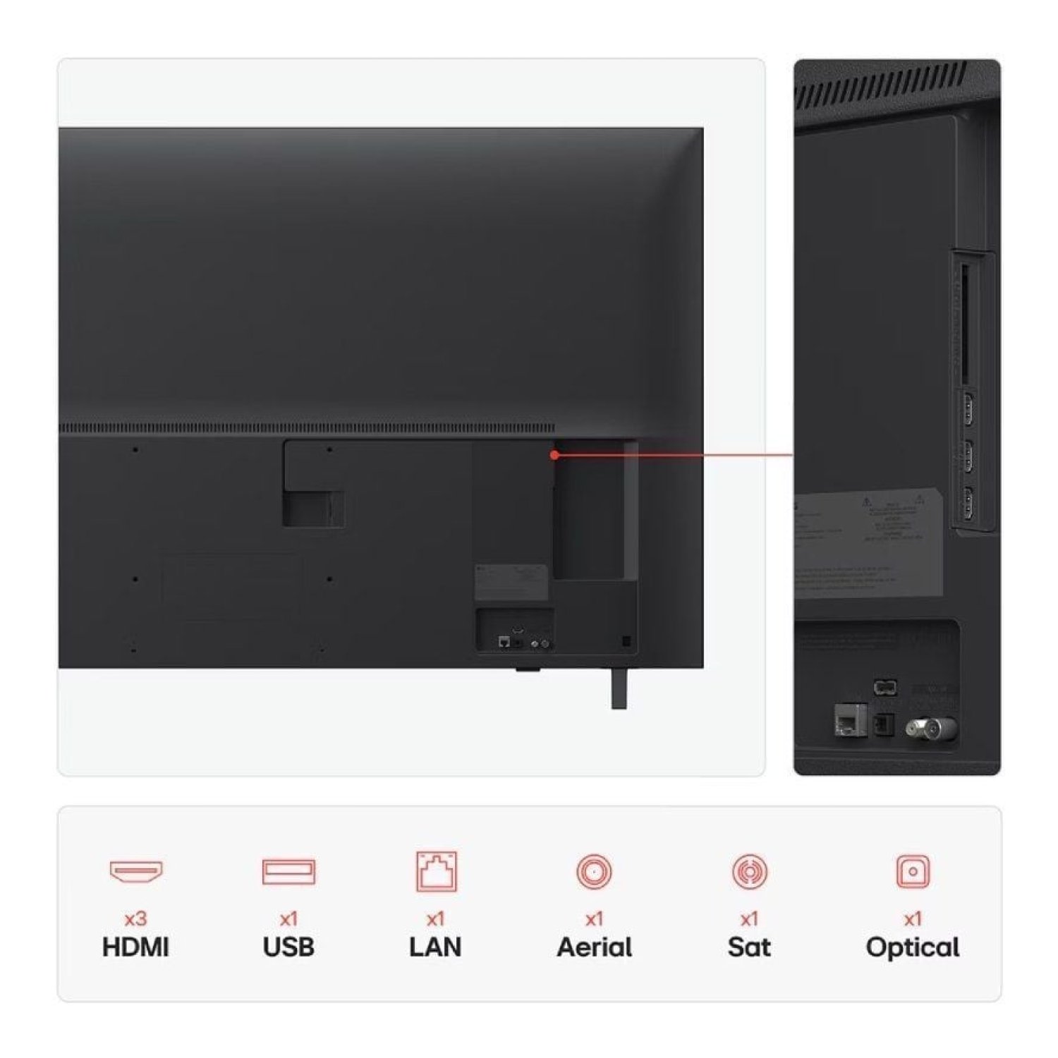 LG Televisor 65" · Ultra HD 4K · Smart TV · WiFi