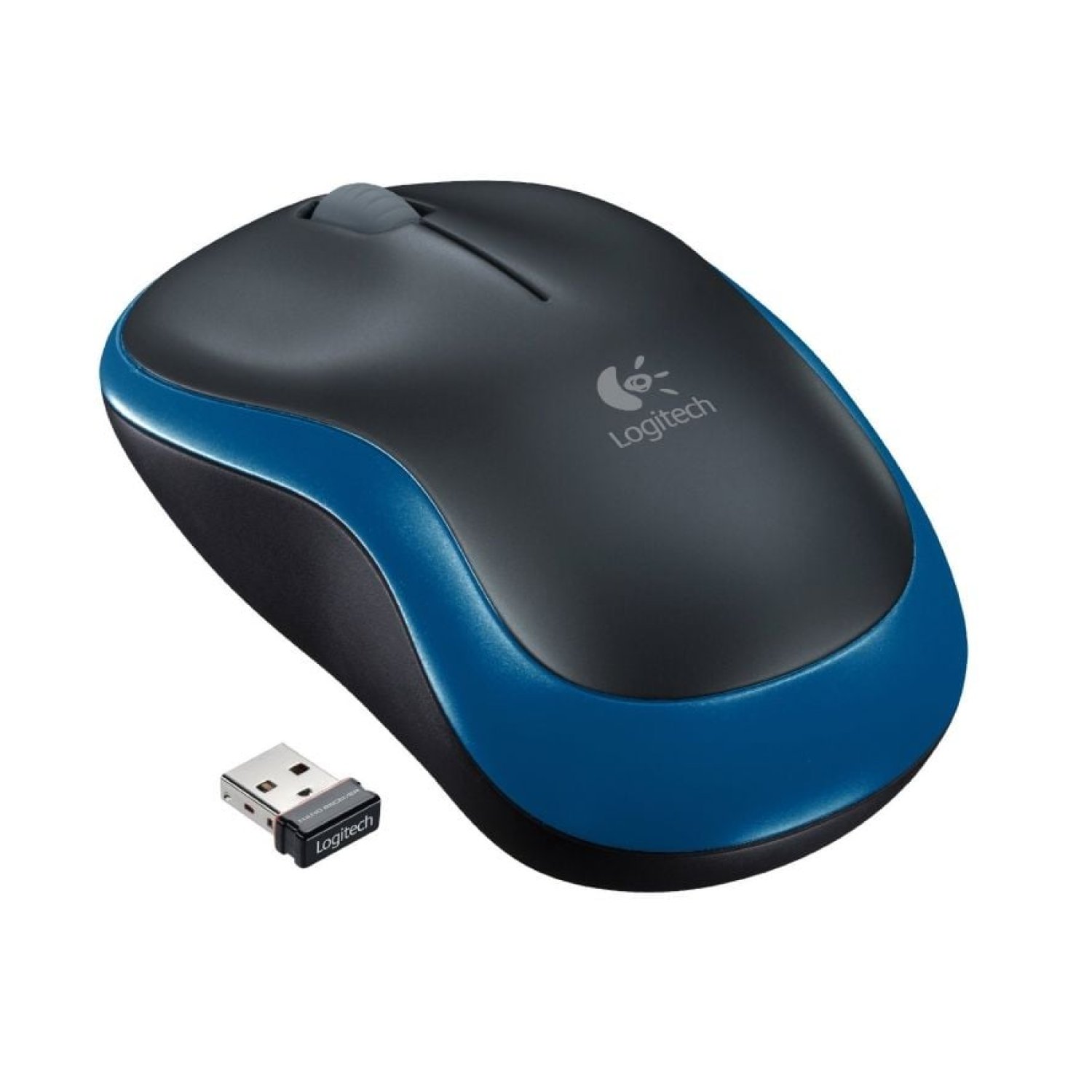 Logitech M185 · Ratón Inalámbrico · Hasta 1000 DPI · Azul