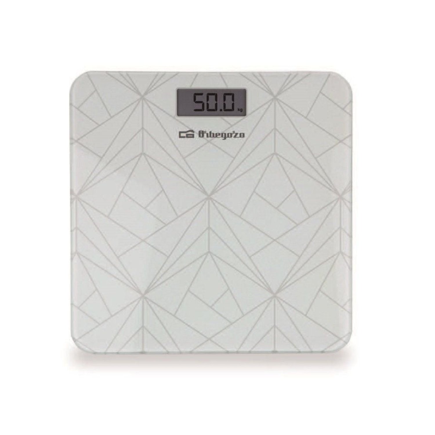 Orbegozo PB-2218 · Báscula de Baño Digital · Hasta 180kg · Blanca