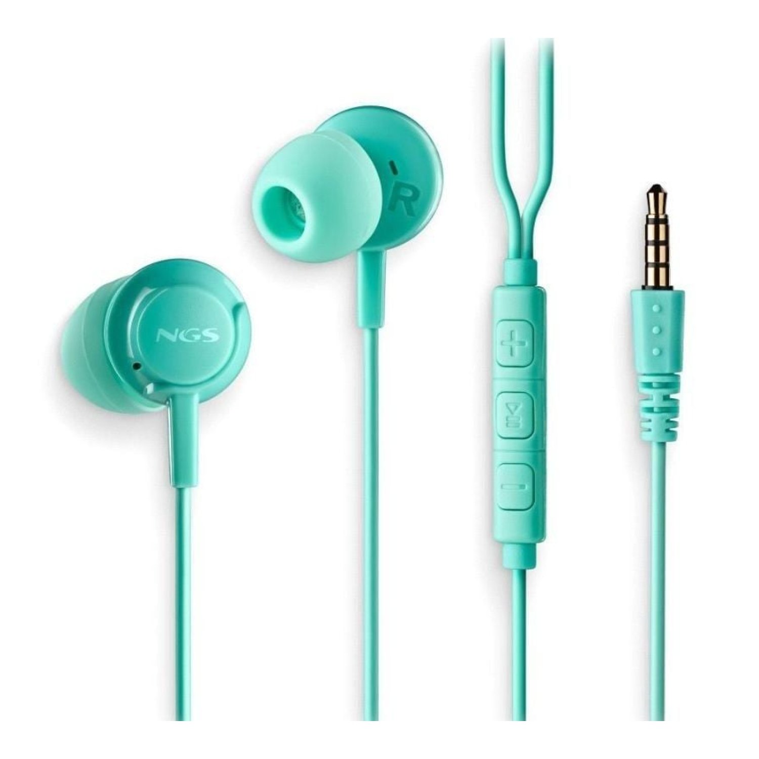 NGS Cross Drift · Auriculares Intrauditivos · Micrófono · Jack 3.5 · Verdes