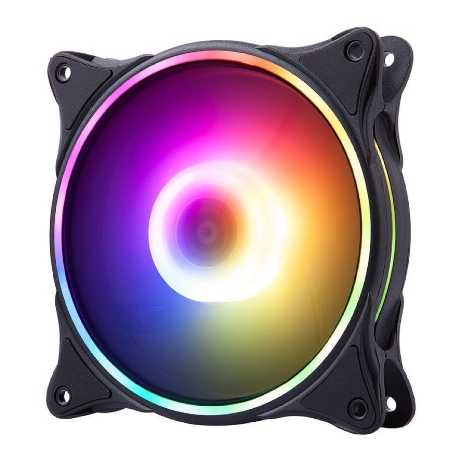 Hiditec N18 ARGB · Ventilador Gaming · 12cm · Negro · Iluminación RGB