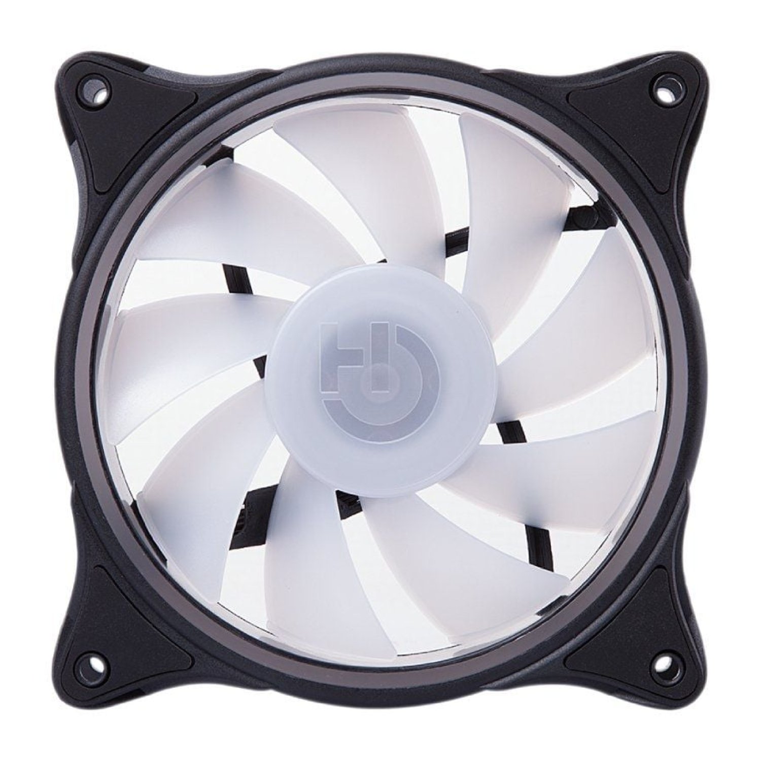 Hiditec N18 ARGB · Ventilador Gaming · 12cm · Negro · Iluminación RGB
