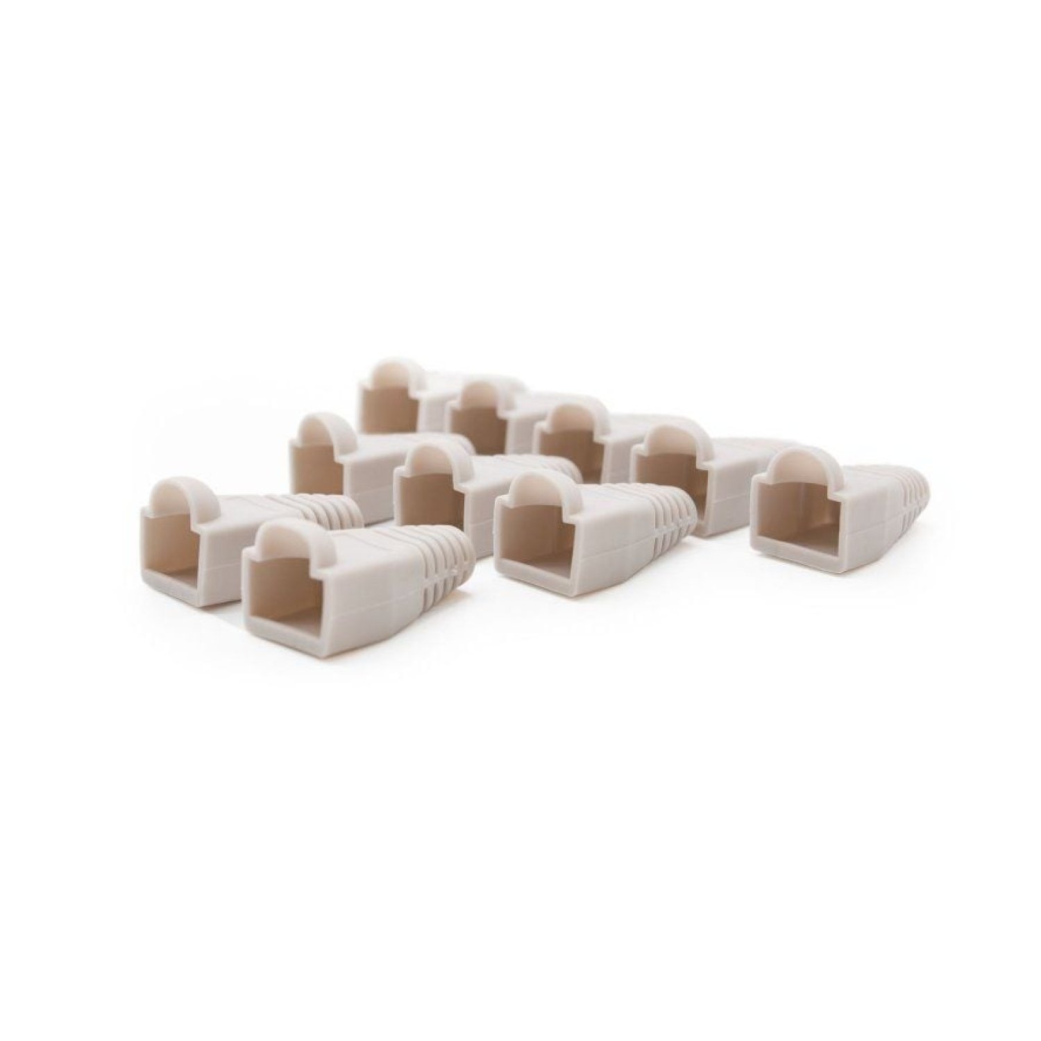 Nanocable · Fundas Protectoras RJ45 · Pack 10 unidades · Protección de Conectores