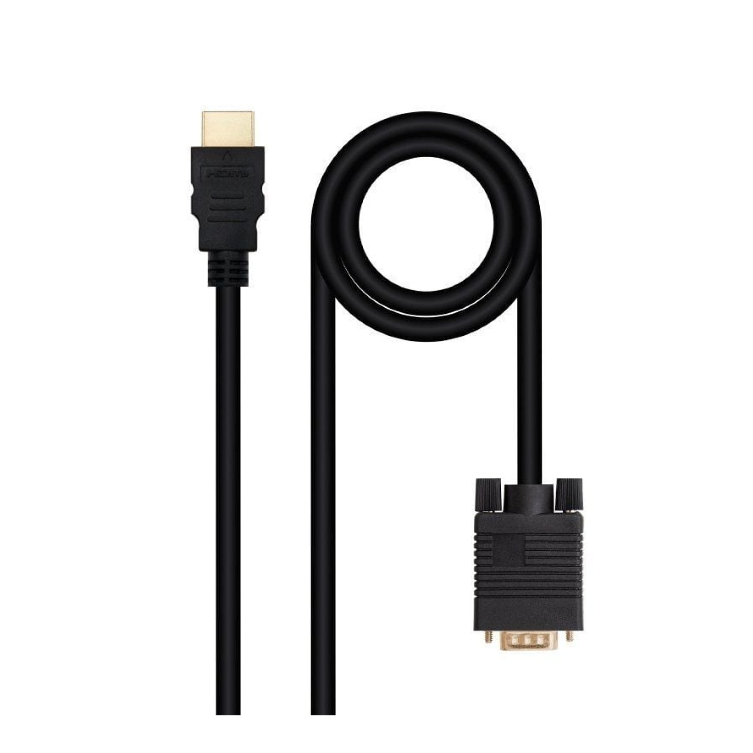 Nanocable · Cable Conversor HDMI a VGA · 1,8m · Negro