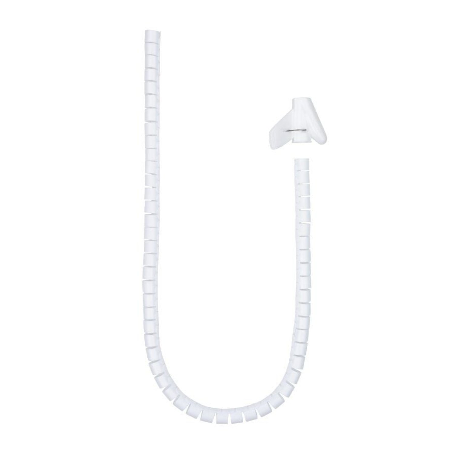 Nanocable · Organizador de Cables Espiral · 1m · Blanco