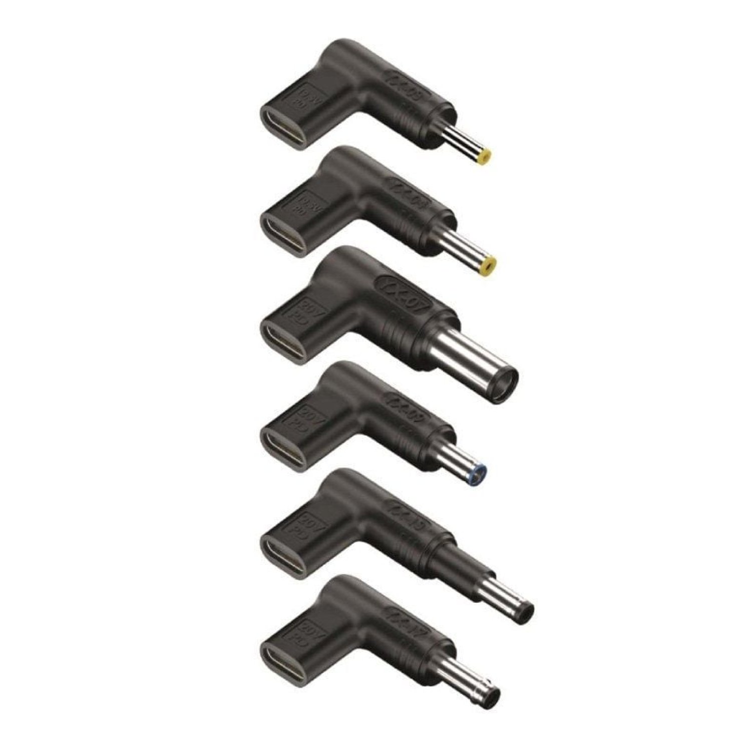 NGS BUD-H · Pack 6 Clavijas · USB Tipo-C · Compatible HP