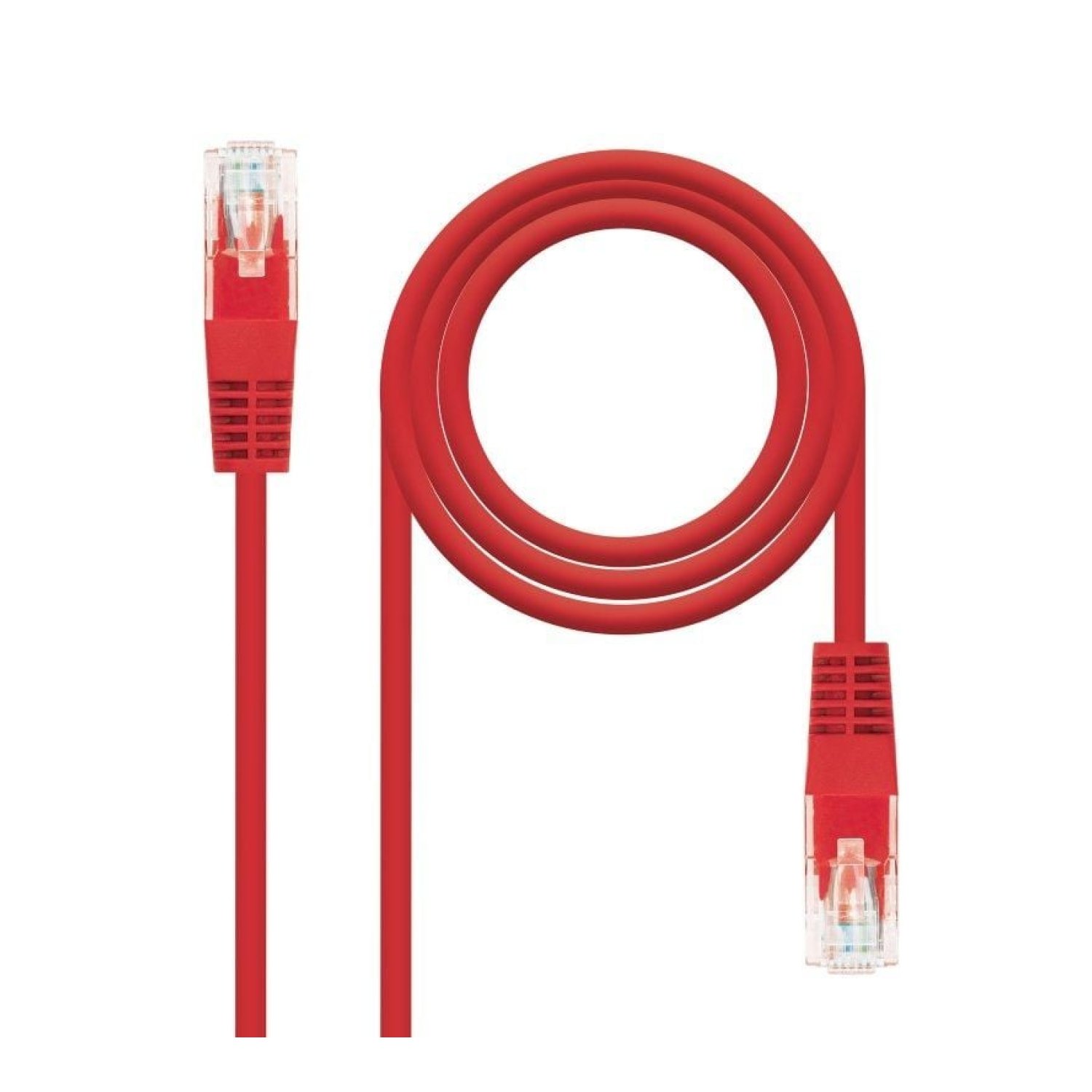 Nanocable · Cable RJ45 UTP Cat.6 · 25cm · Rojo