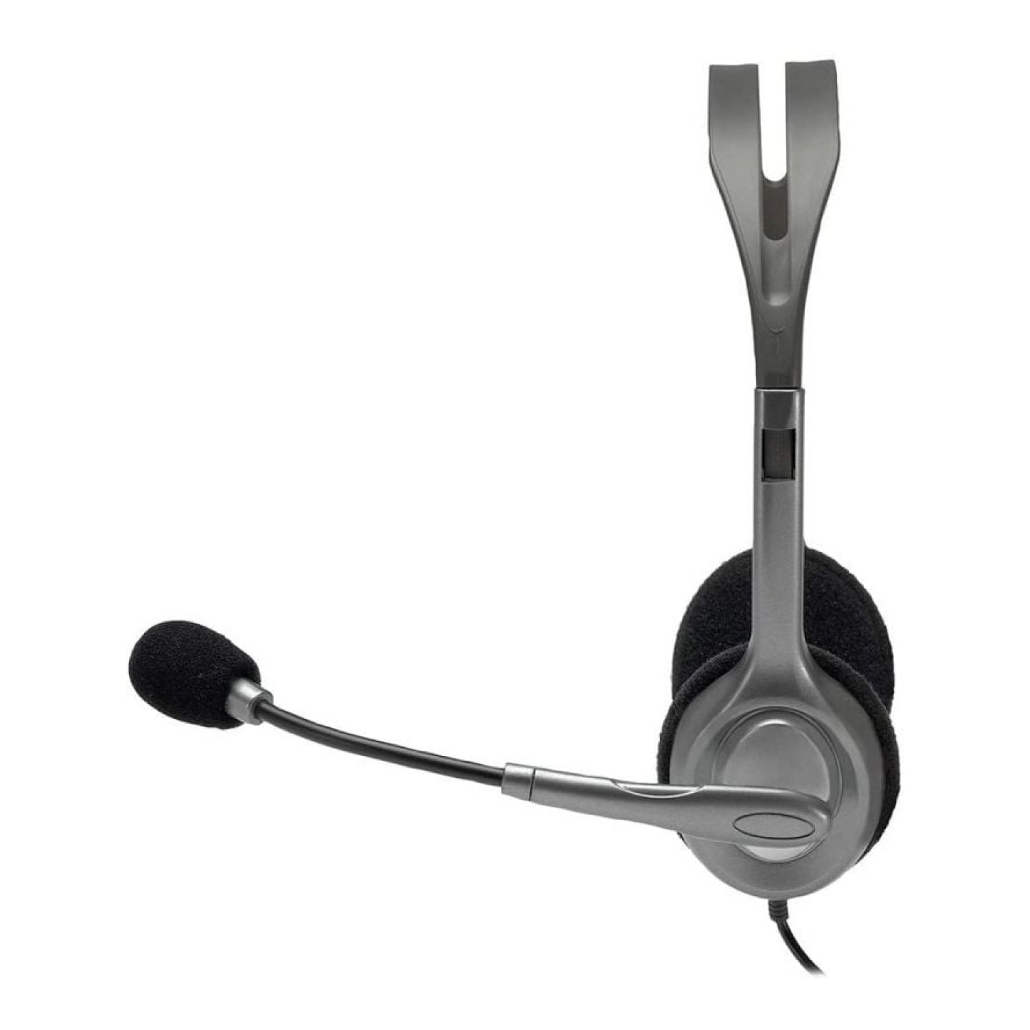 Logitech H110 · Auriculares con Micrófono · Jack 3.5 · Plateados